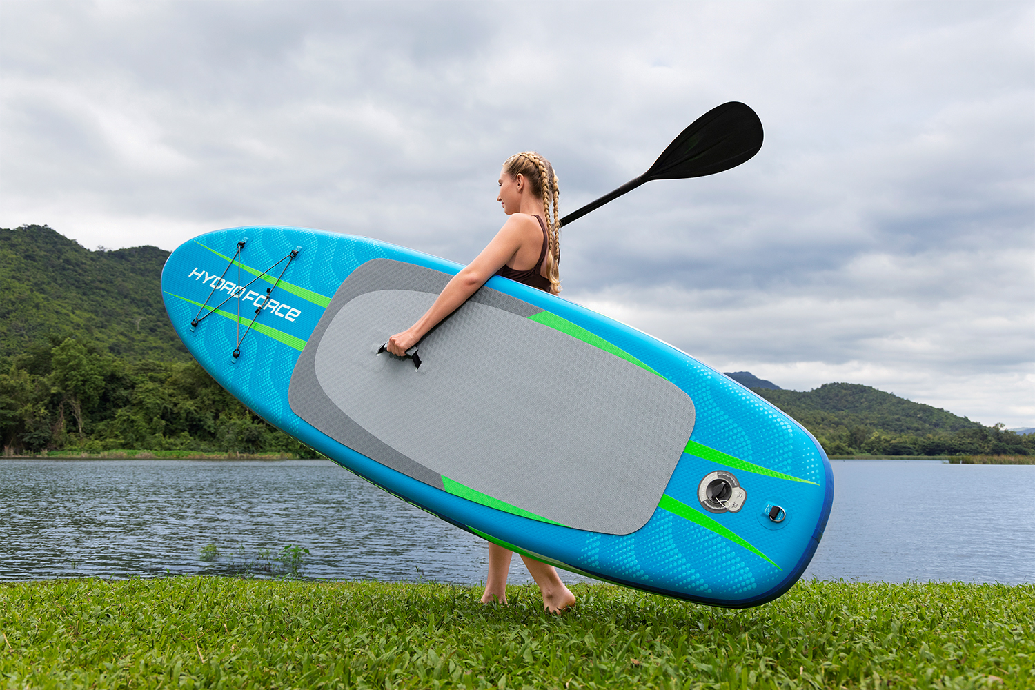 Hydro Force® SUP Allround Board-Set Aqua Journey™ 274 x 76 x 12 cm Hydro Force® SUP Allround Board-Set Aqua Journey™ 274 x 76 x 12 cm