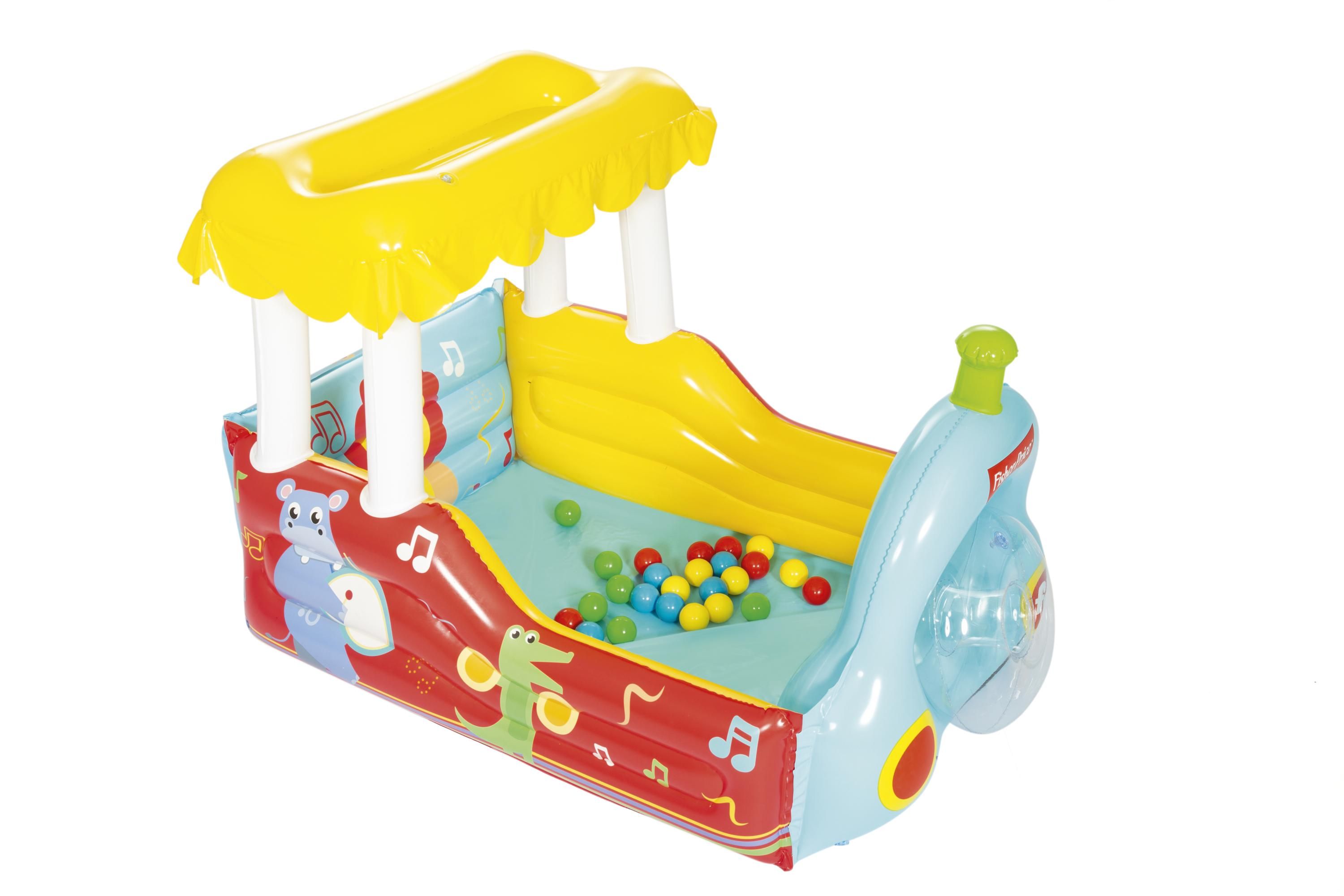 Fisher-Price® 52" x 37" x 35"/1.32m x 94cm x 89cm Train Ball Pit