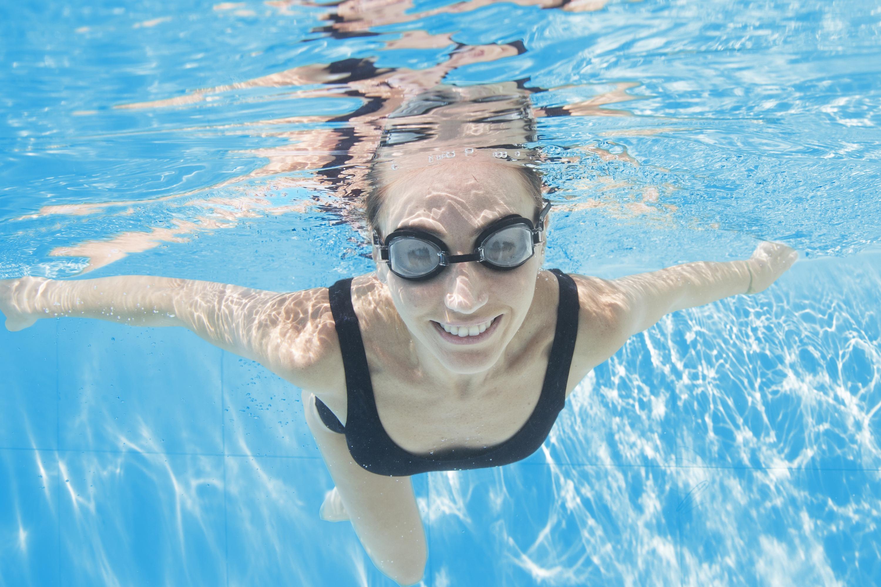 Hydro-Swim™ Schwimmbrille ab 14 Jahren Deep Marine Schwarz