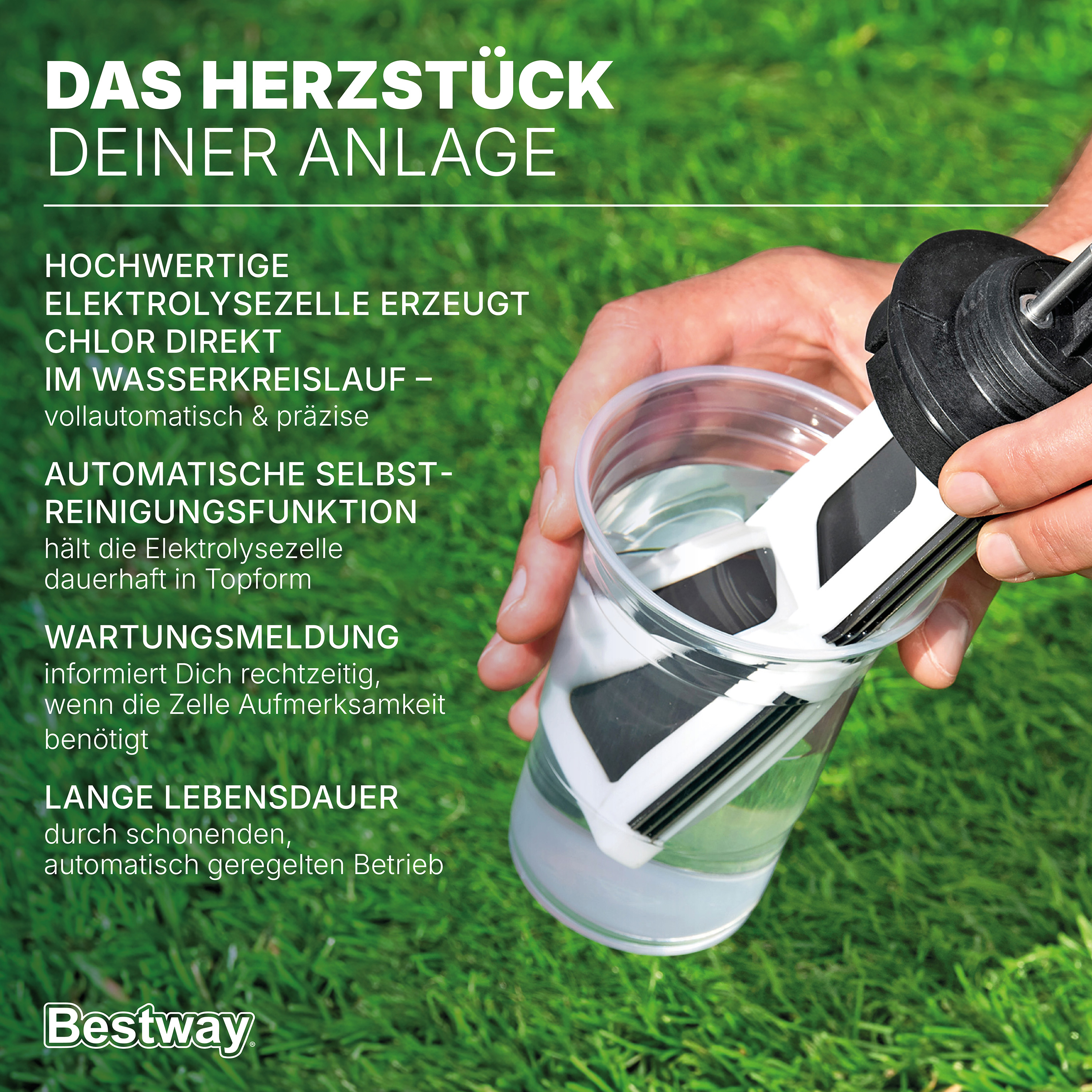 Salzwasseranlage Hydrogenic™ 12 g/h, 100 W