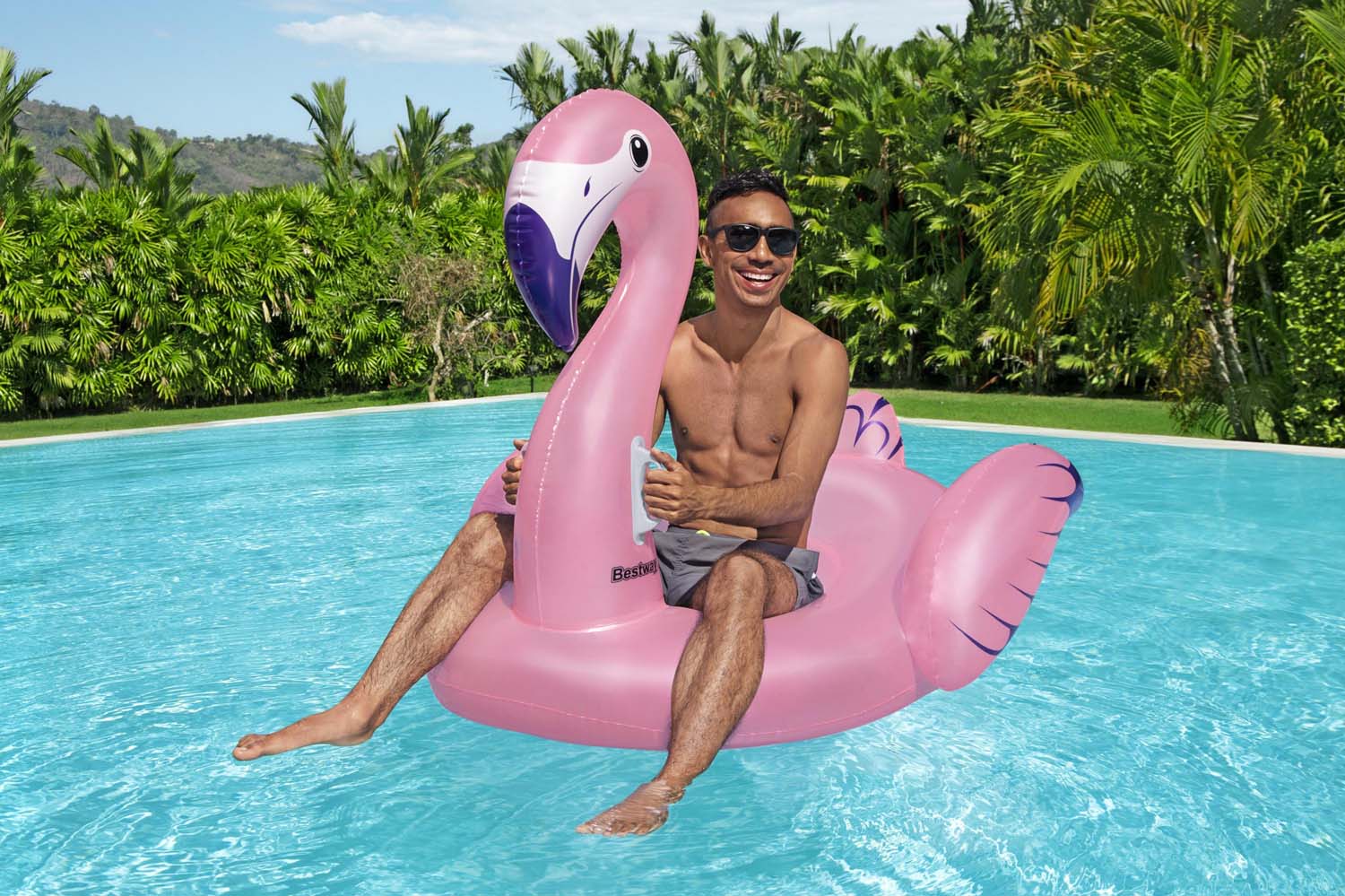 Schwimmtier Luxury Flamingo 153 x 143 cm