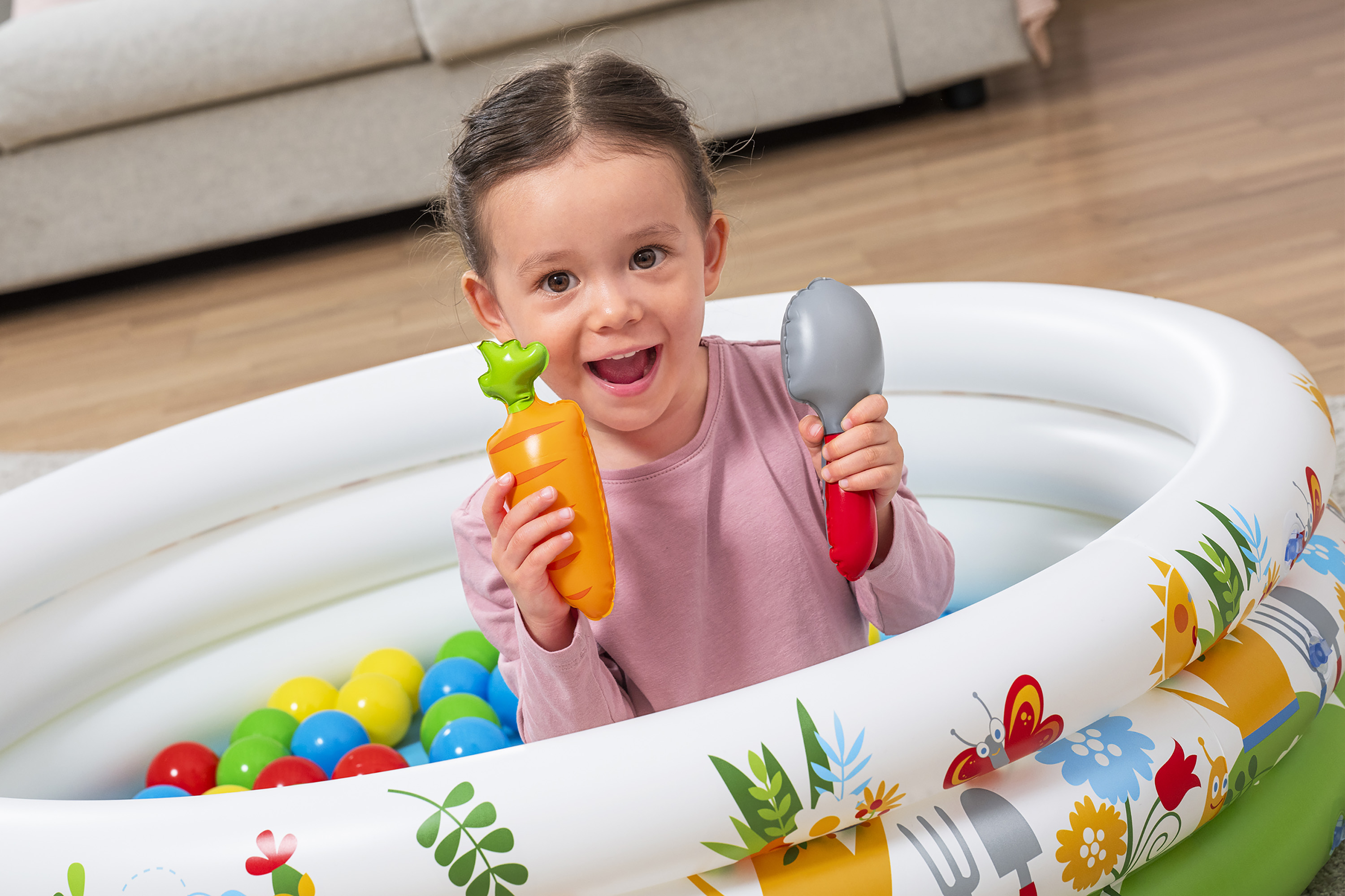 Bällebad Frühlingsfreunde Ø 102 x 25 cm