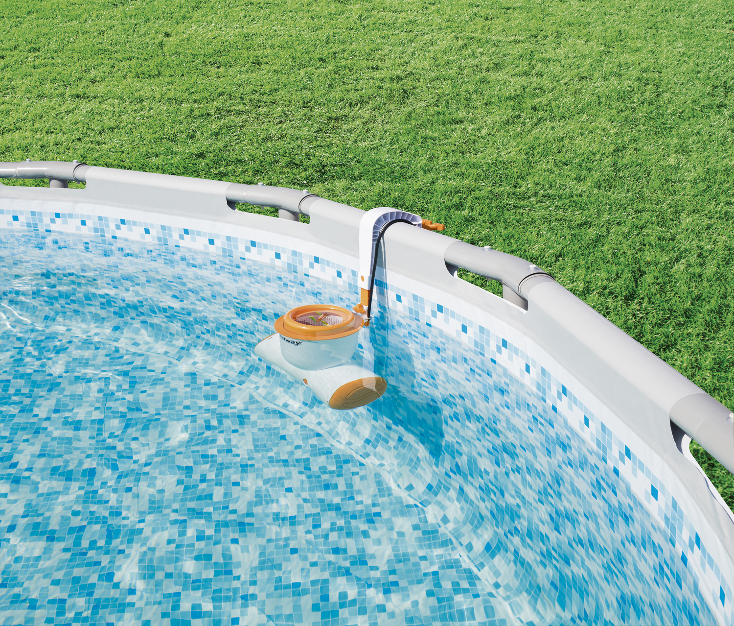 Skimatic™ 2-in-1 Einhängeskimmer/Filterpumpen-Kombination 2.574 l/h, 48 W