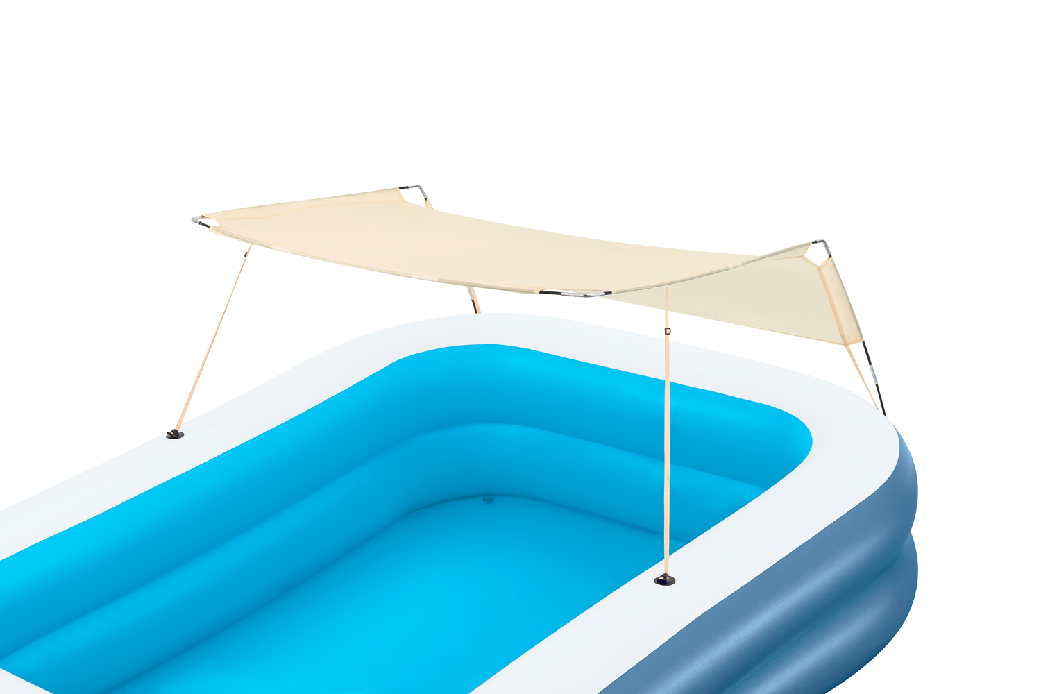 Family Pool Summer Bliss™ mit Sonnenschutzdach 254 x 178 x 140 cm