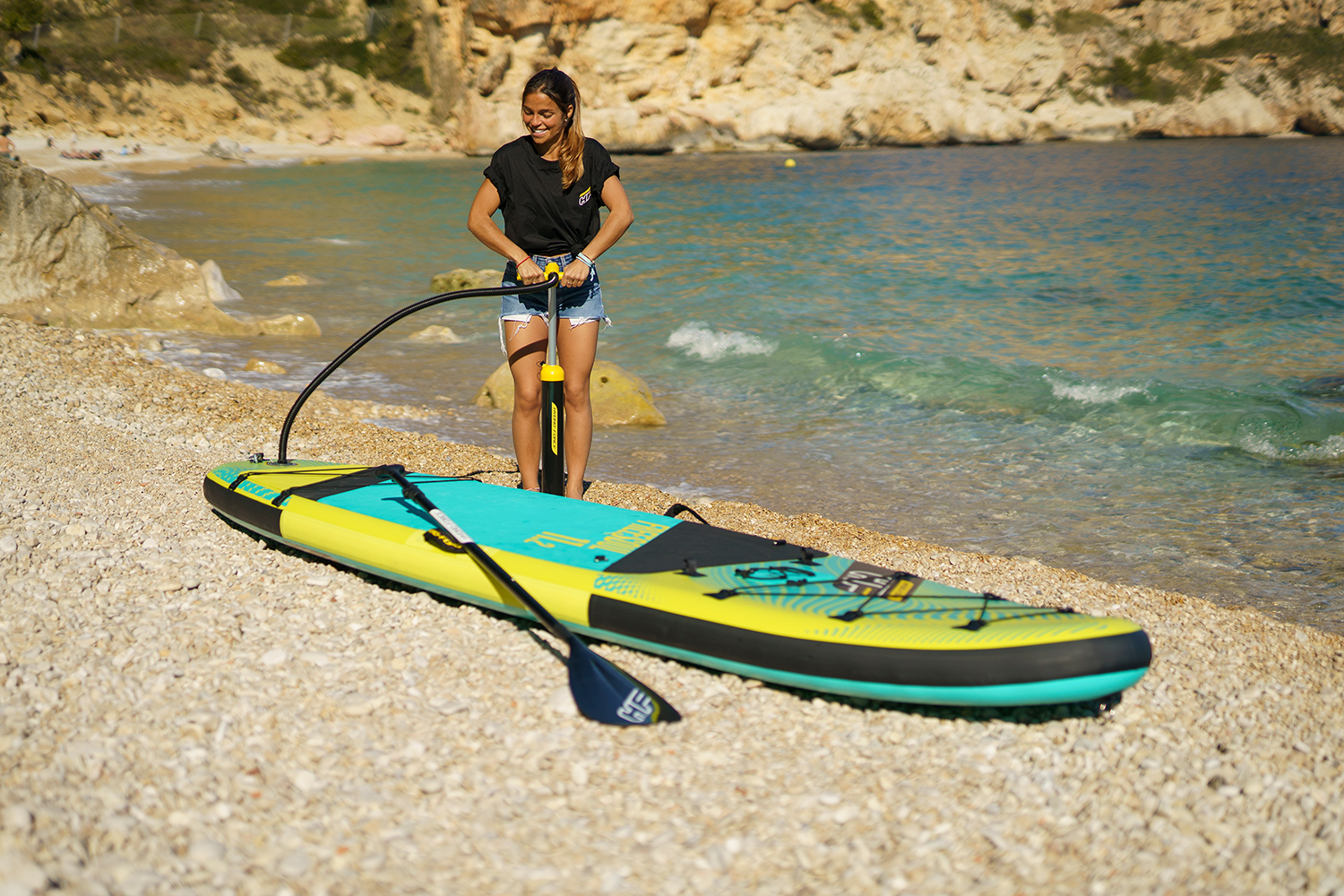 Hydro-Force™ SUP Touring Board Set Freesoul™ Tech 340 x 89 x 15 cm Hydro-Force™ SUP Touring Board Set Freesoul™ Tech 340 x 89 x 15 cm