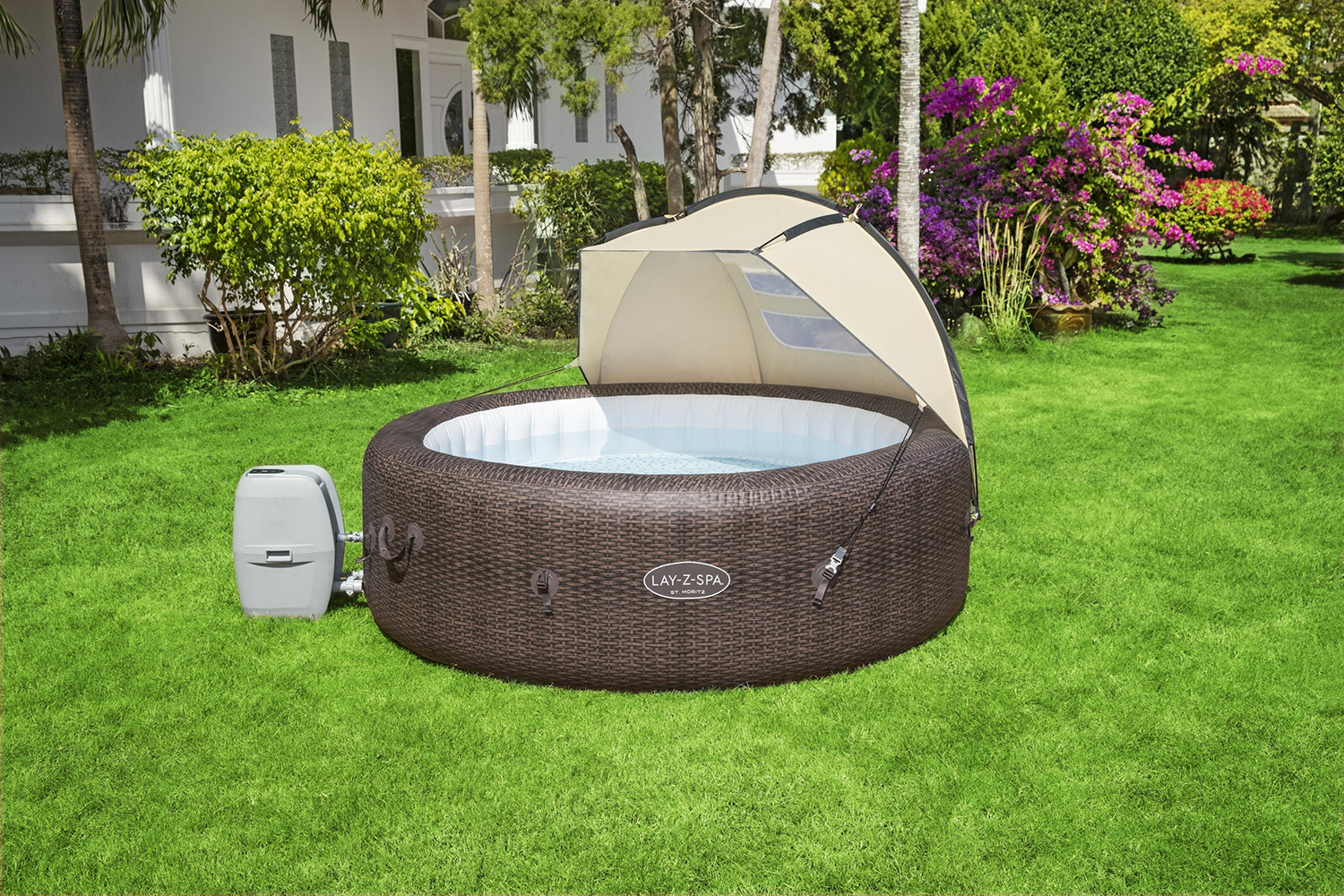 LAY-Z-SPA® Xtras Sonnenschutzdach 183 x 94 x109 cm