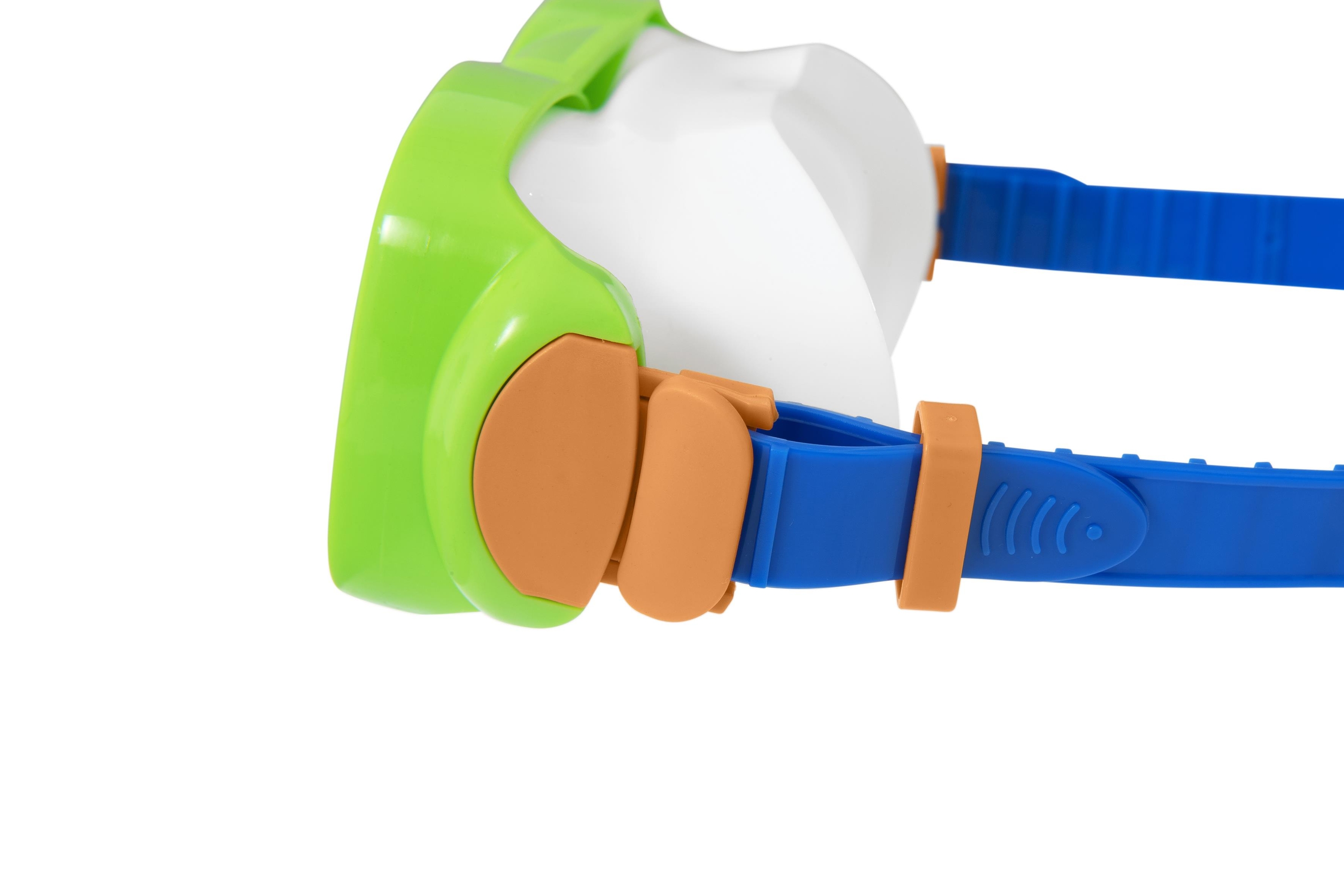 Explora Essential™ Tauchmaske ab 7 Jahren, Grün