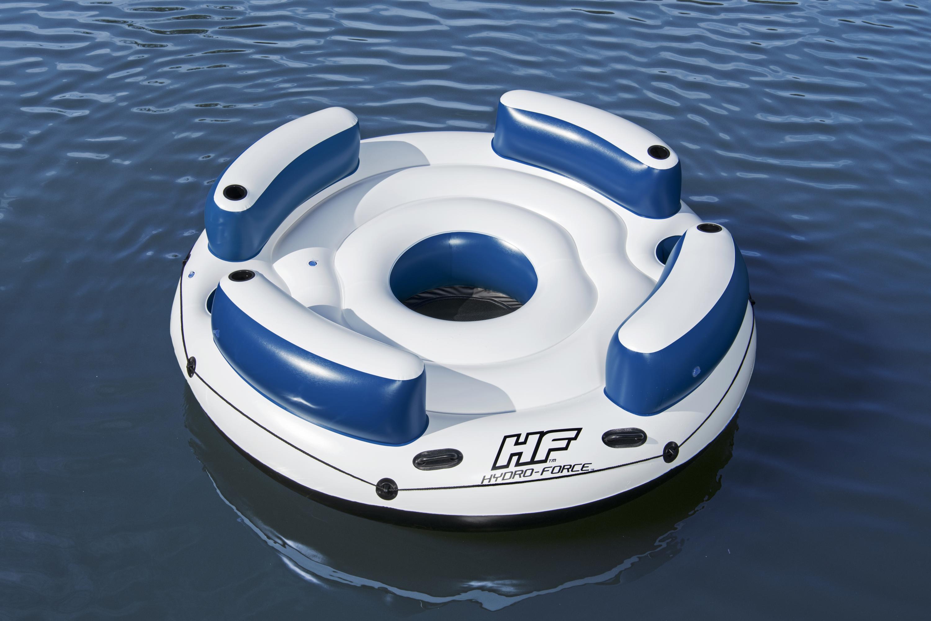 Hydro-Force™ 4-Personen-Badeinsel Lazy Dayz™ Ø 256 cm