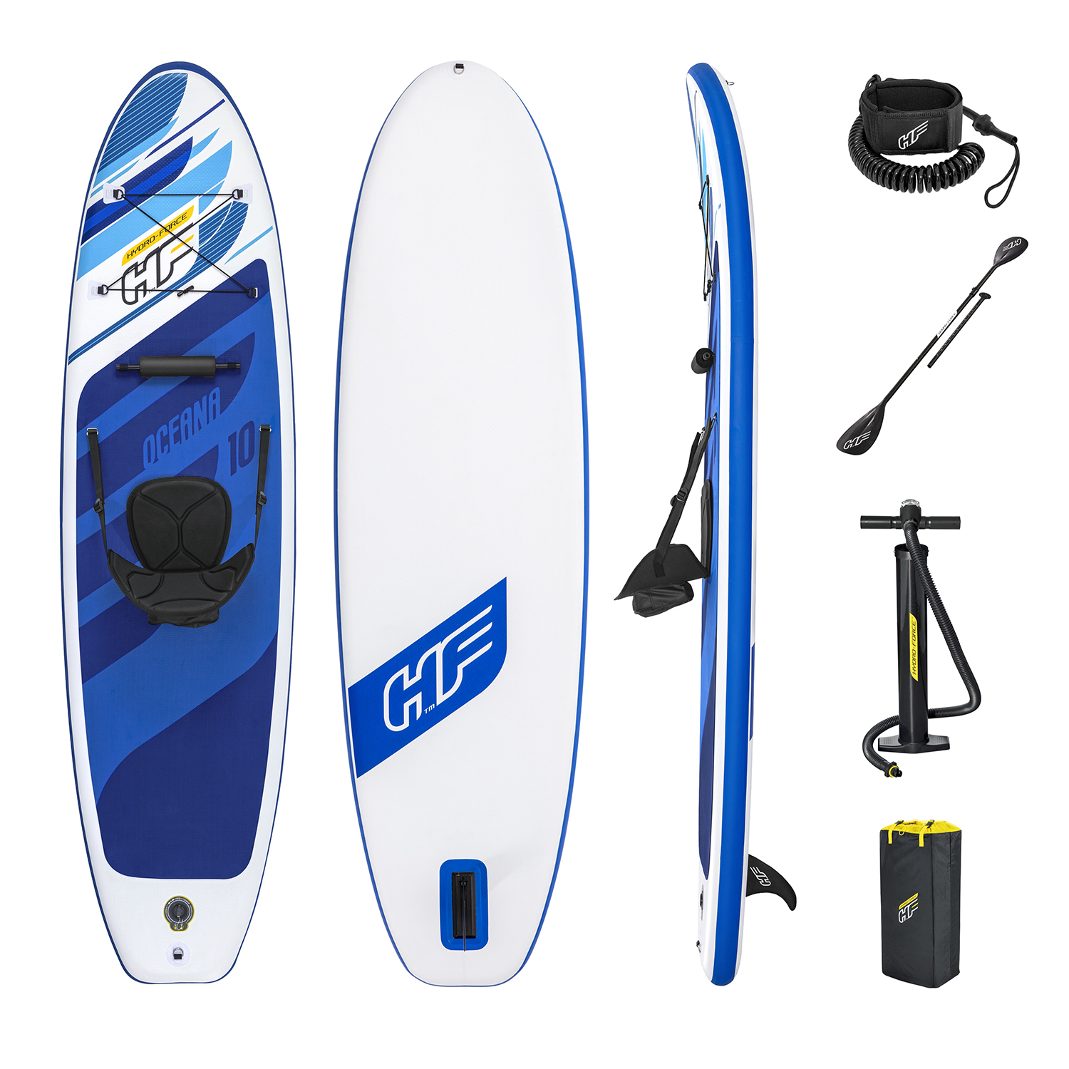 Hydro-Force™ SUP Allround Board-Set Oceana 305 x 84 x 12 cm Hydro-Force™ SUP Allround Board-Set Oceana 305 x 84 x 12 cm