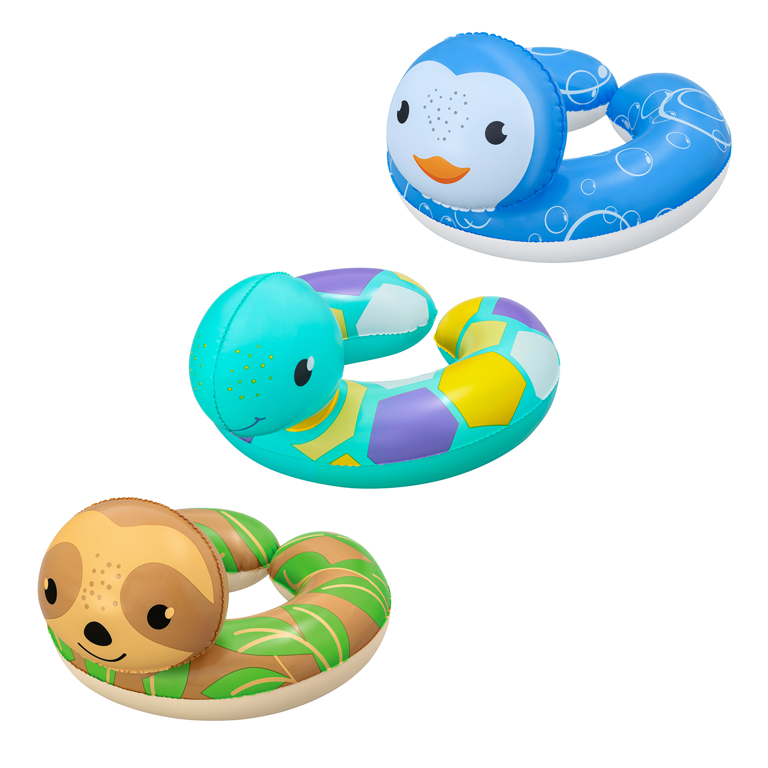 Offener Schwimmring Floating Friends™, 3-6 Jahre, sortiert