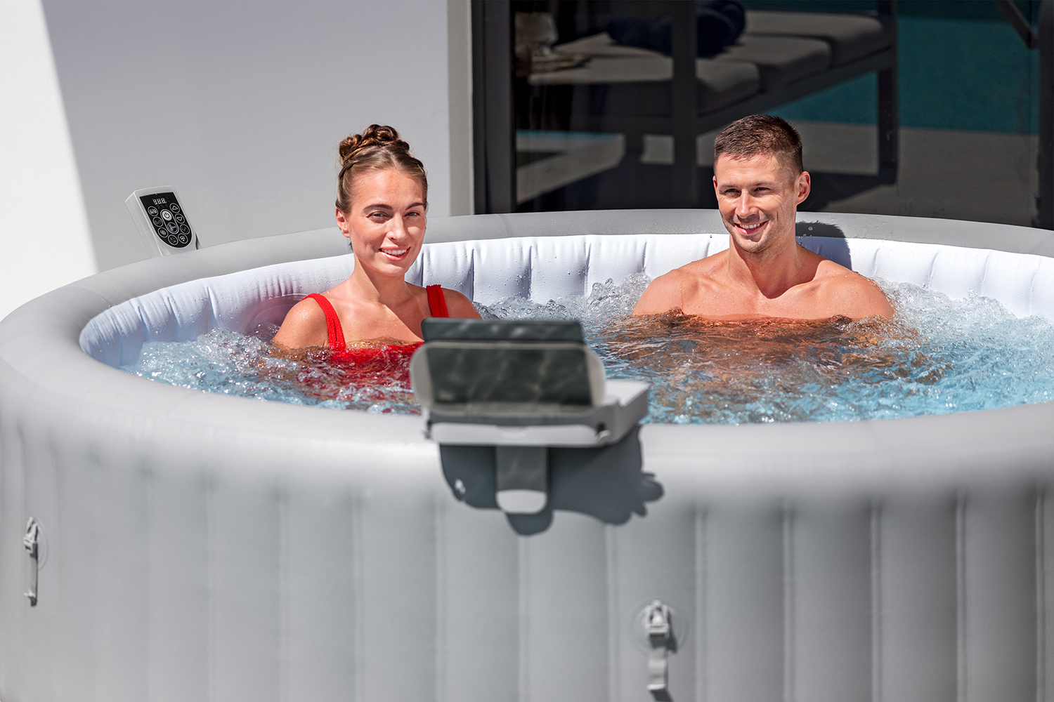 Xtras LAY-Z-SPA® 4-in-1-Ablagetablett 32,2 x 30,2 x 18,15 cm
