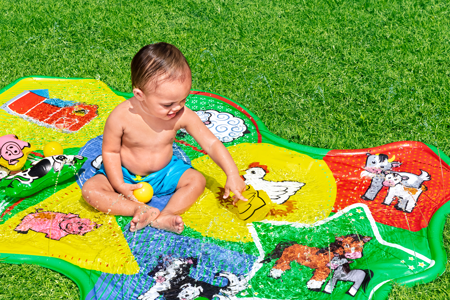 Lil' Barnyard Babies™ Wassermatte 165 x 112 cm