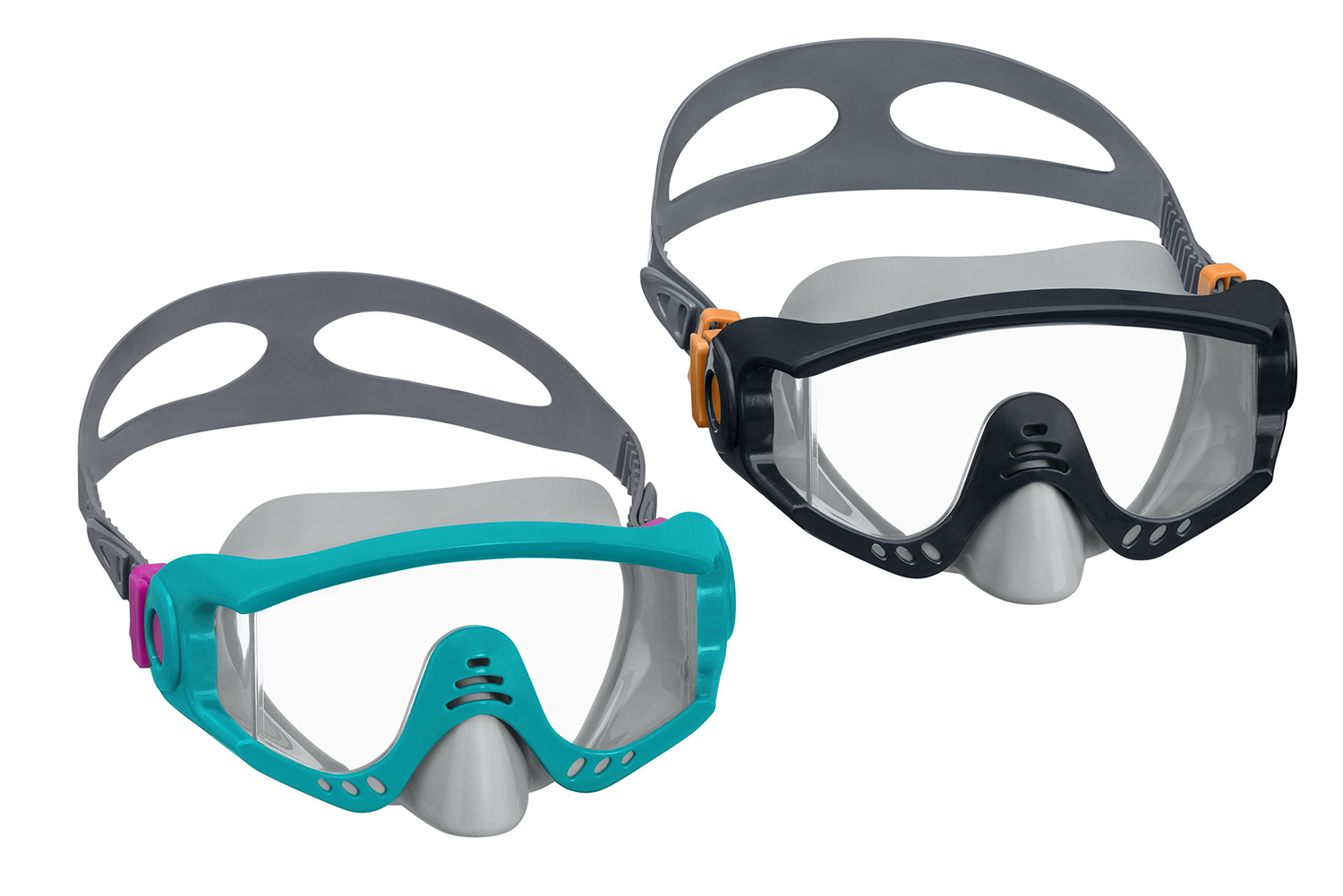 Spark Wave™ Schnorchel-Set (Größe: 41-46), sortiert
