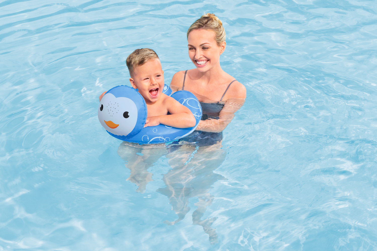 Offener Schwimmring Floating Friends™, 3-6 Jahre, sortiert