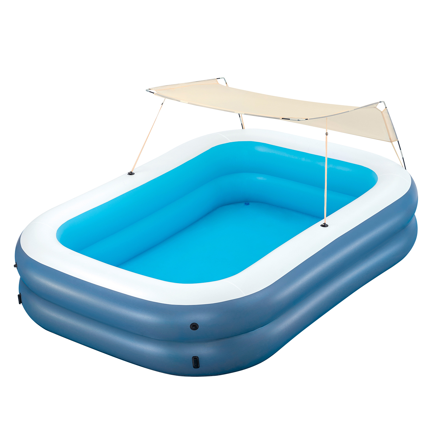Family Pool Summer Bliss™ mit Sonnenschutzdach 254 x 178 x 140 cm