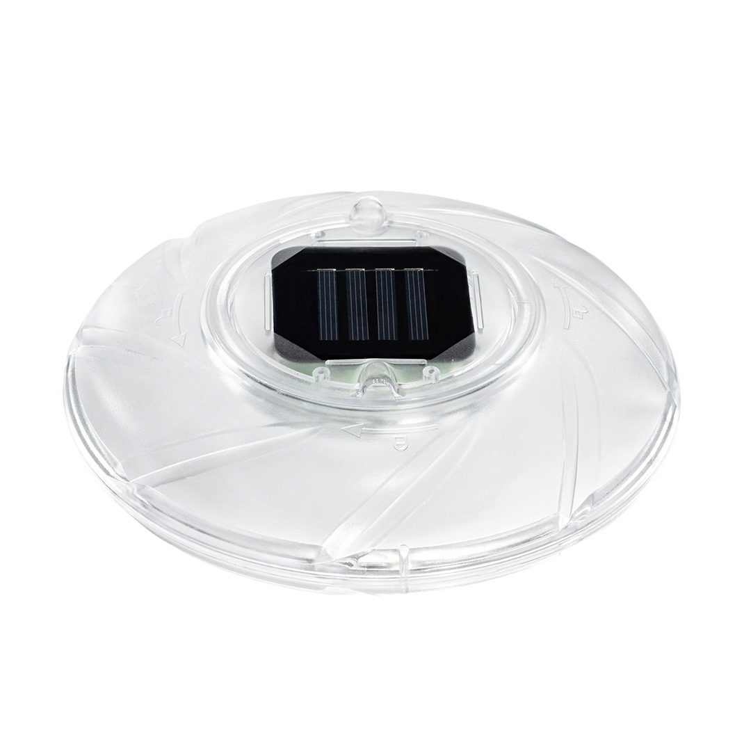 schwimmende Solar LED Poolleuchte, Ø 18 cm