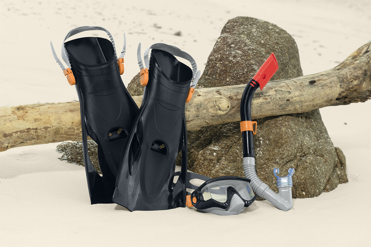 Spark Wave™ Schnorchel-Set (Größe: 41-46), sortiert