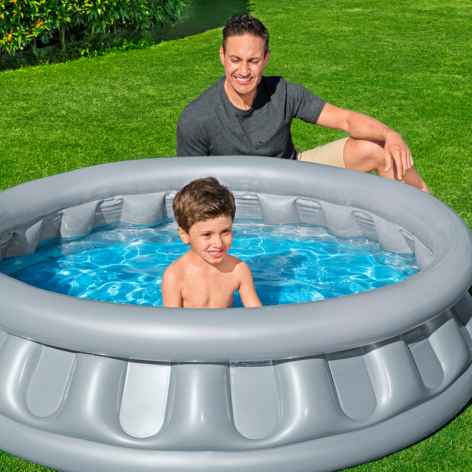 Bestway® ?60" x H17"/?1.52m x H43cm Space Ship Pool