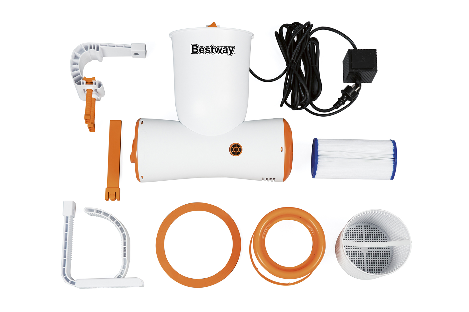 Skimatic™ 2-in-1 Einhängeskimmer/Filterpumpen-Kombination 3.974 l/h, 73 W