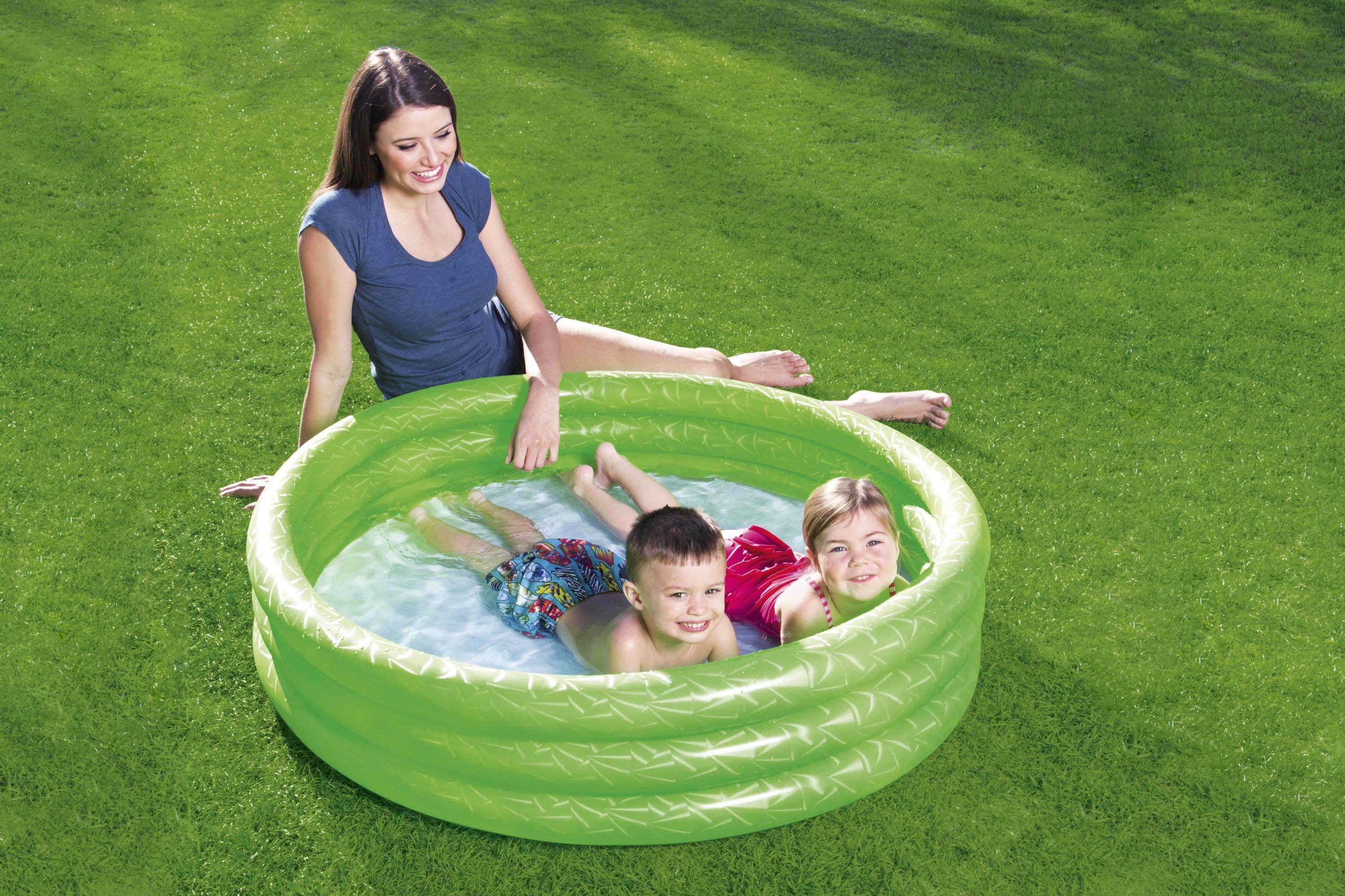 Planschbecken Classic 122 x 25 cm Grün