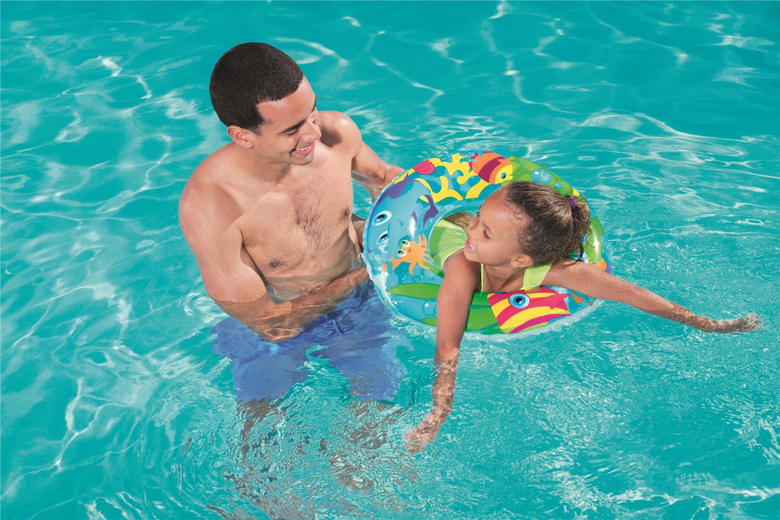 Schwimmring Aquarium Ø 56 cm Unterwasserwelt
