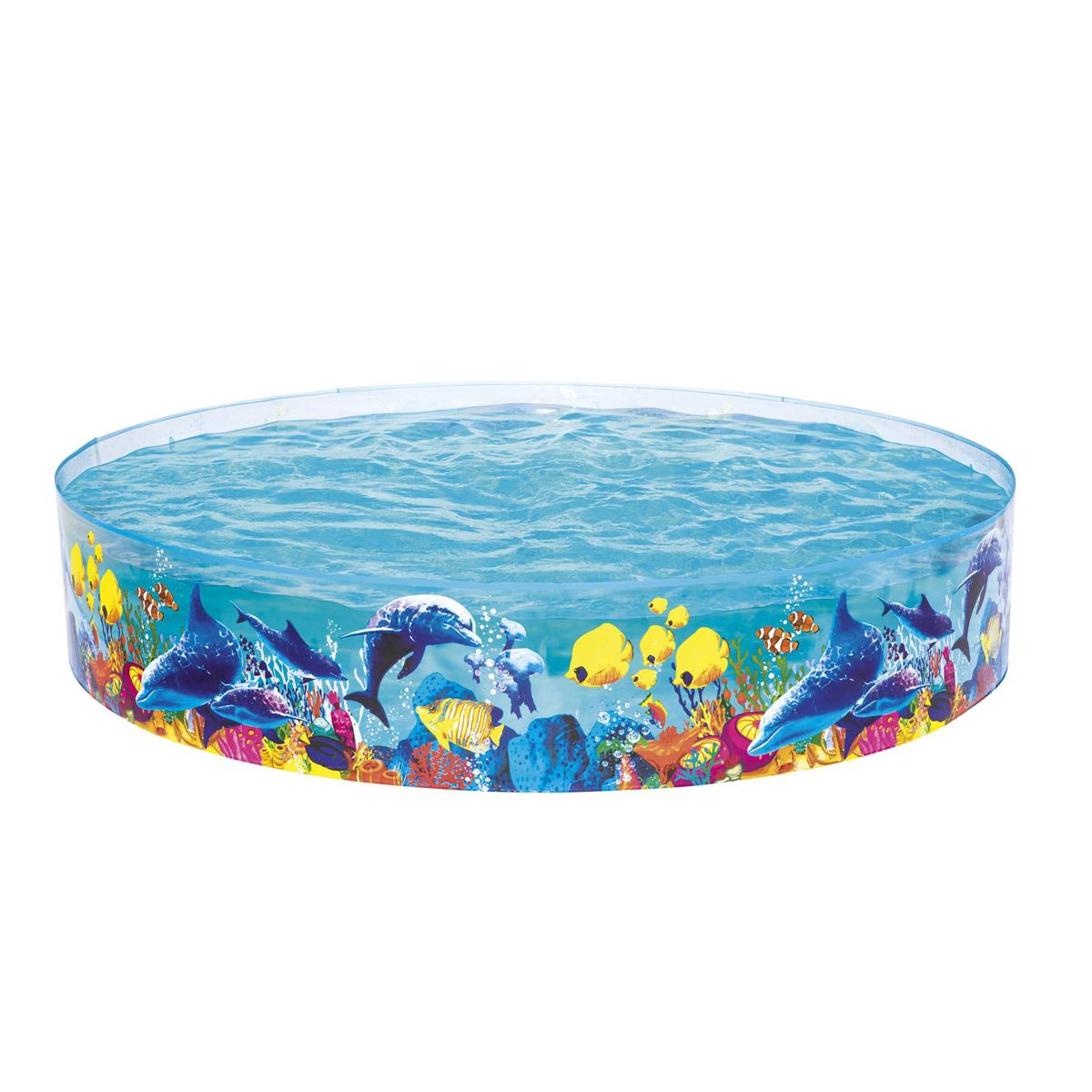 Bestway® ?8' x H18"/?2.44m x H46cm Fill 'N Fun Odyssey Pool