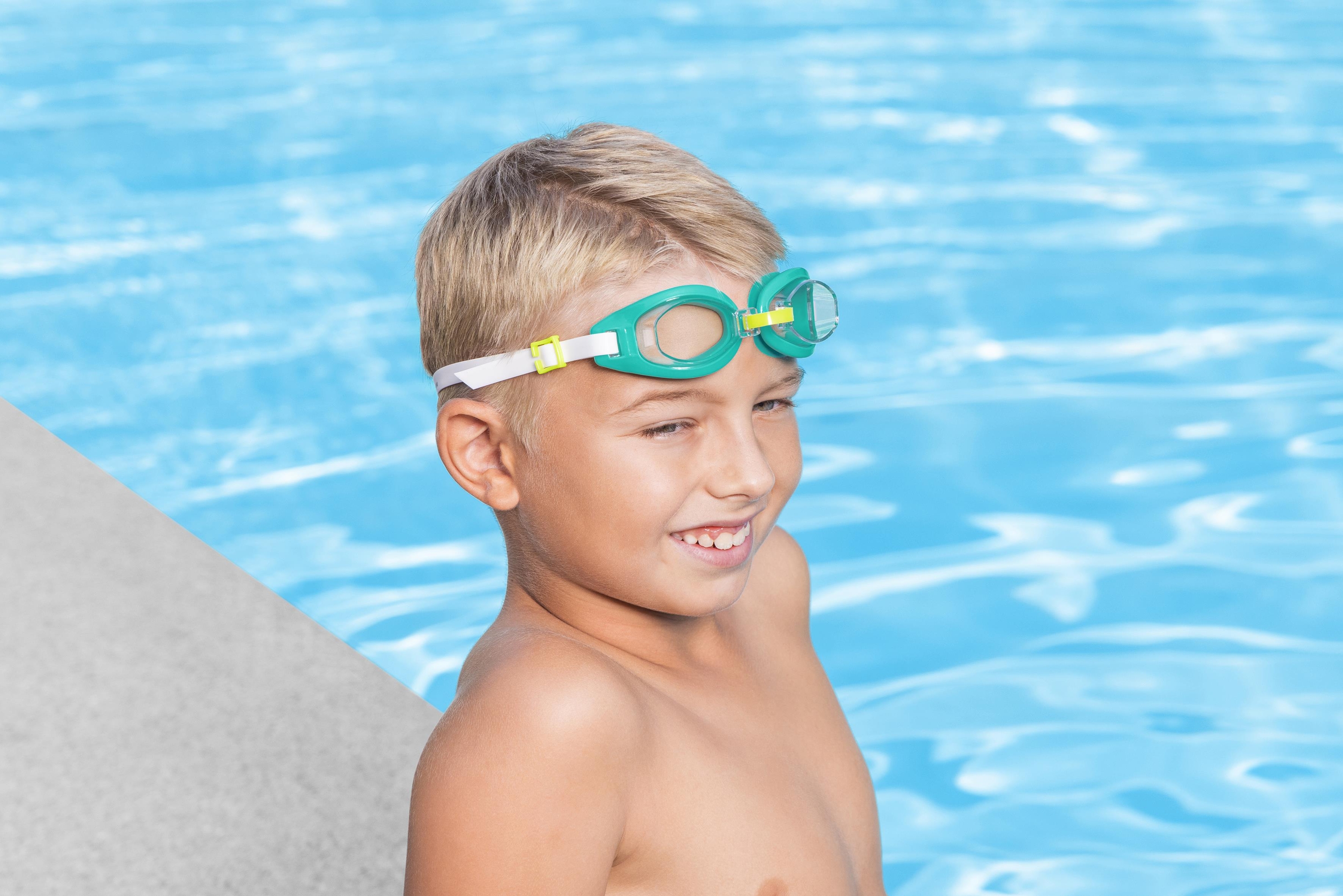 Aqua Burst Essential™ Schwimmbrille ab 7 Jahren, Türkis