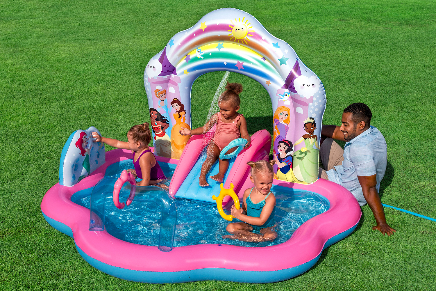 Disney® Princess Wasserspielcenter Zauberhafte Welt 221 x 193 x 140 cm