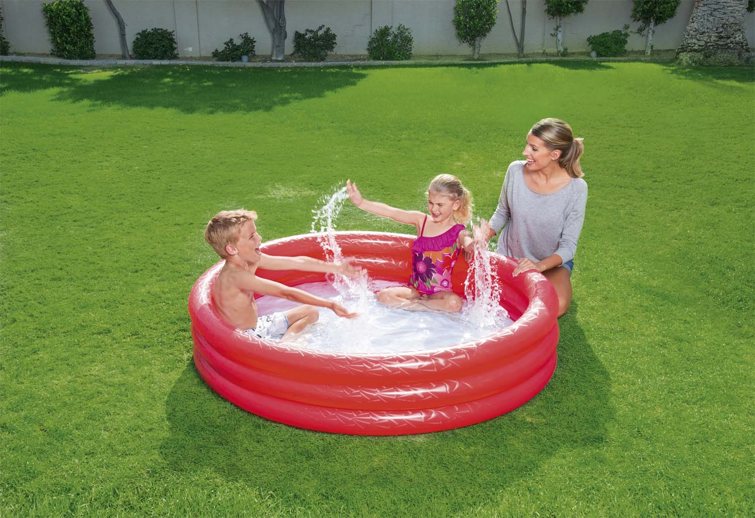 Planschbecken Splash 'n Smile™ Ø 152 x 30 cm, sortiert