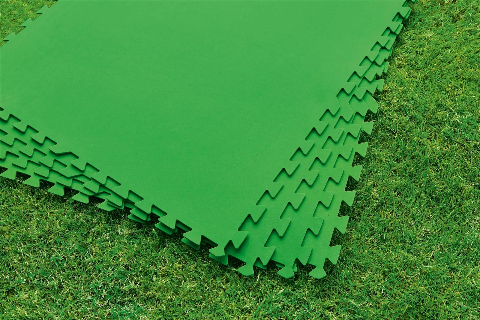Flowclear™ Pool-Bodenschutzfliesen Set, 9 Stück á 78 x 78 cm, grün