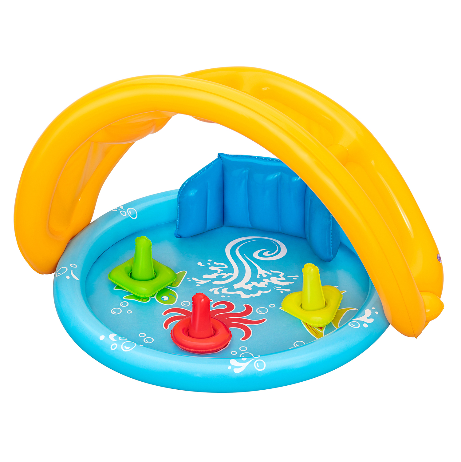 Lil' SeaShapes™ Planschbecken mit Sonnenschutzdach 115 x 89 x 76 cm