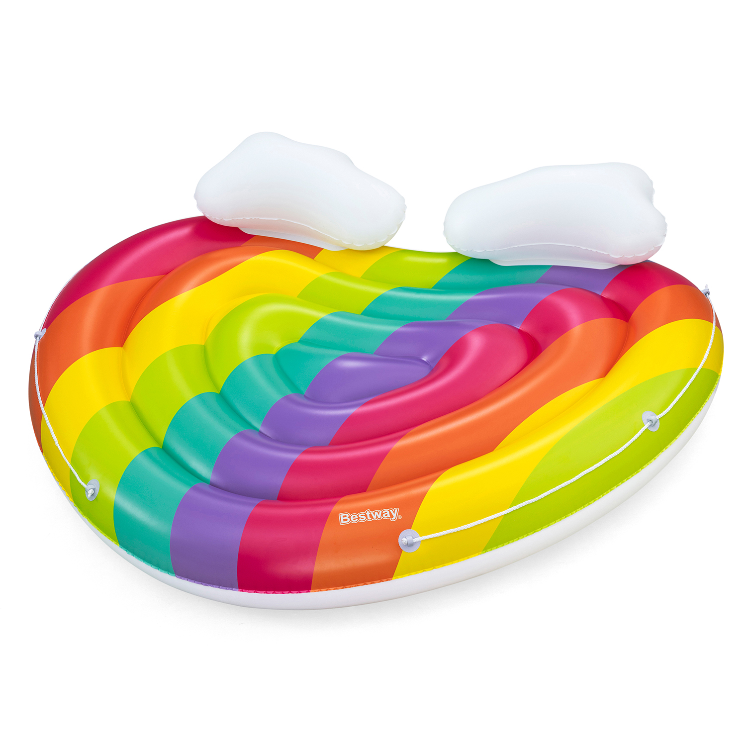 Schwimminsel Rainbow Dreams 175 x 163 cm