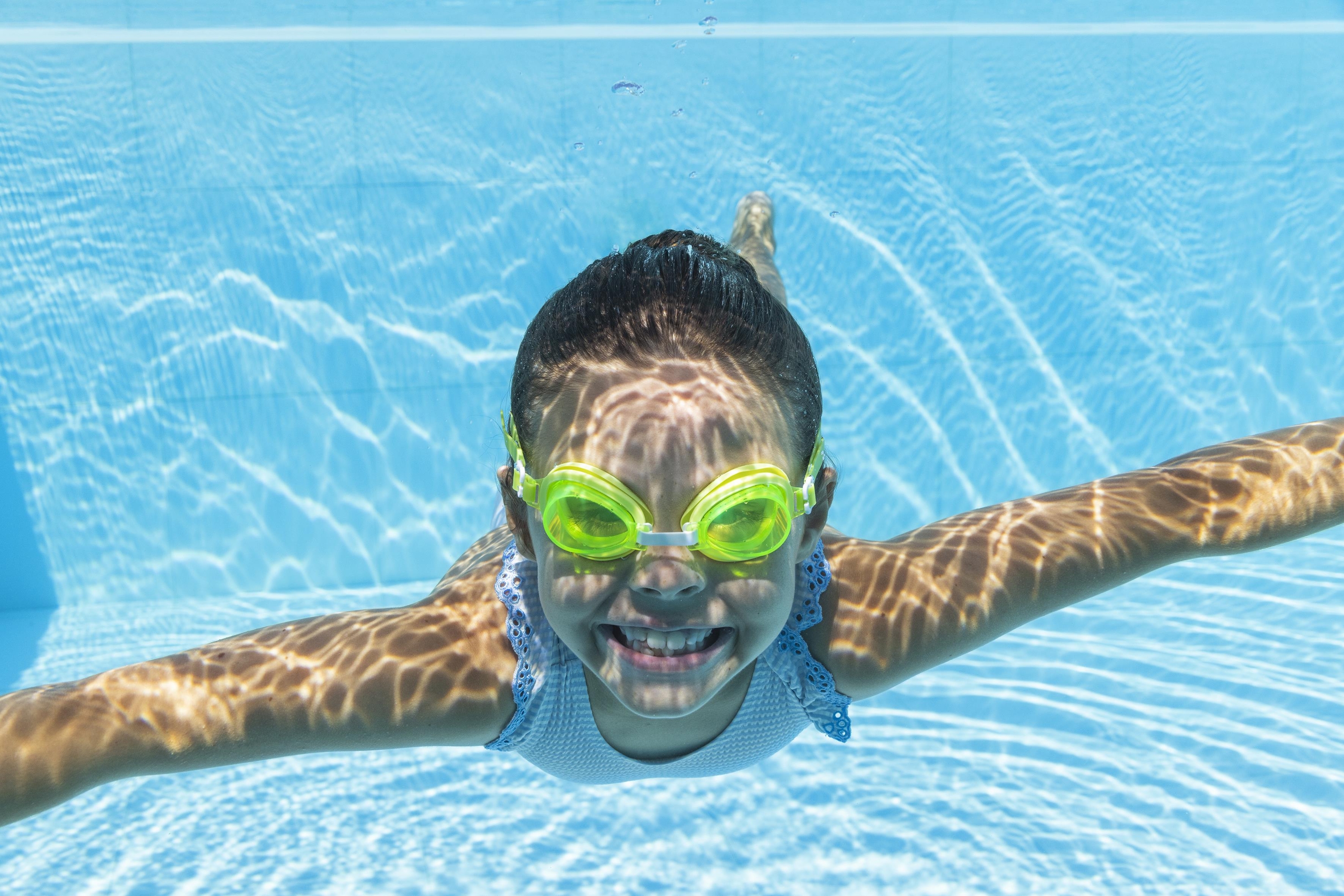Aqua Burst Essential™ Schwimmbrille ab 3 Jahren, Grün
