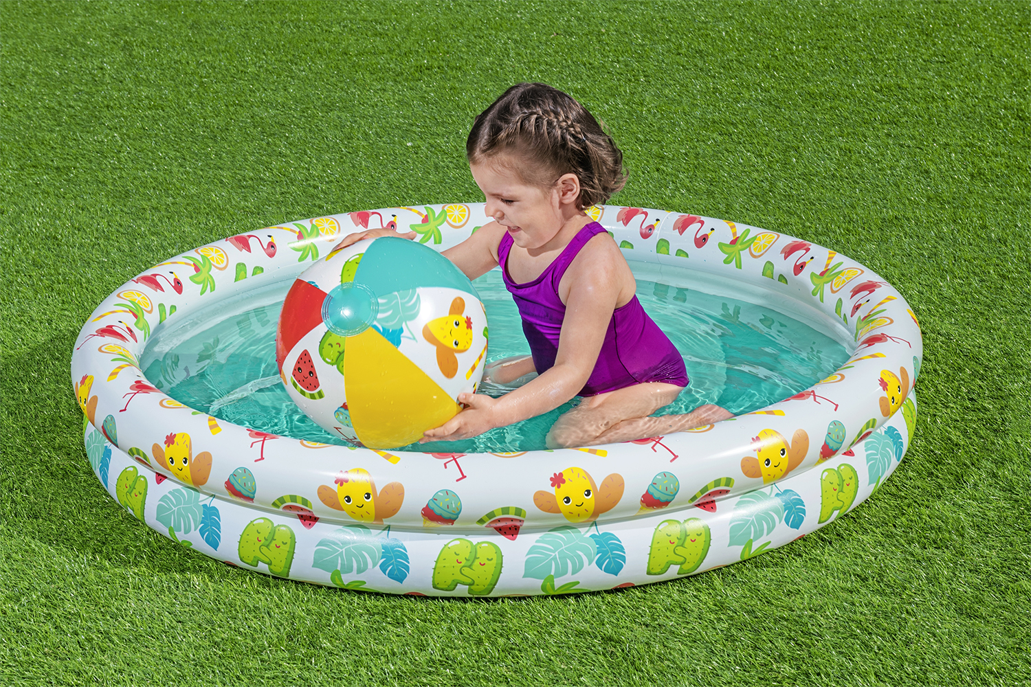Planschbecken-Set Beachtastic™ Ø 122 x 20 cm