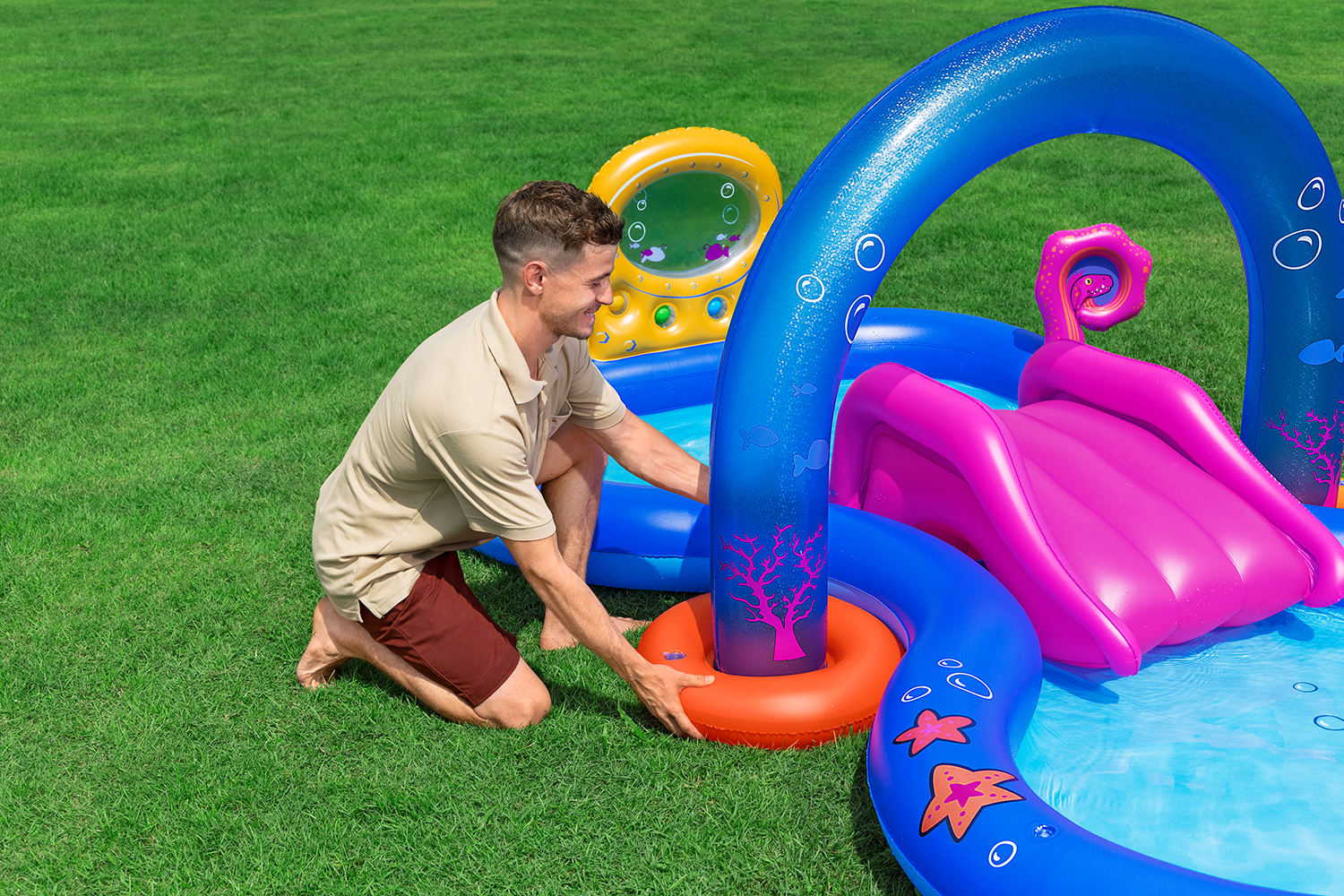 Wasserspielcenter Unterwasserwelt 330 x 188 x 117 cm