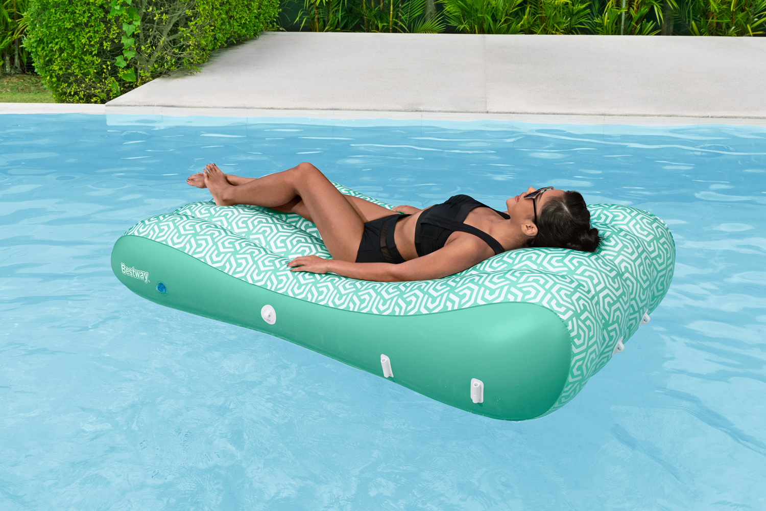 Luftmatratze Comfy Chill™ mit Sonnenschutzdach 178 x 102 cm