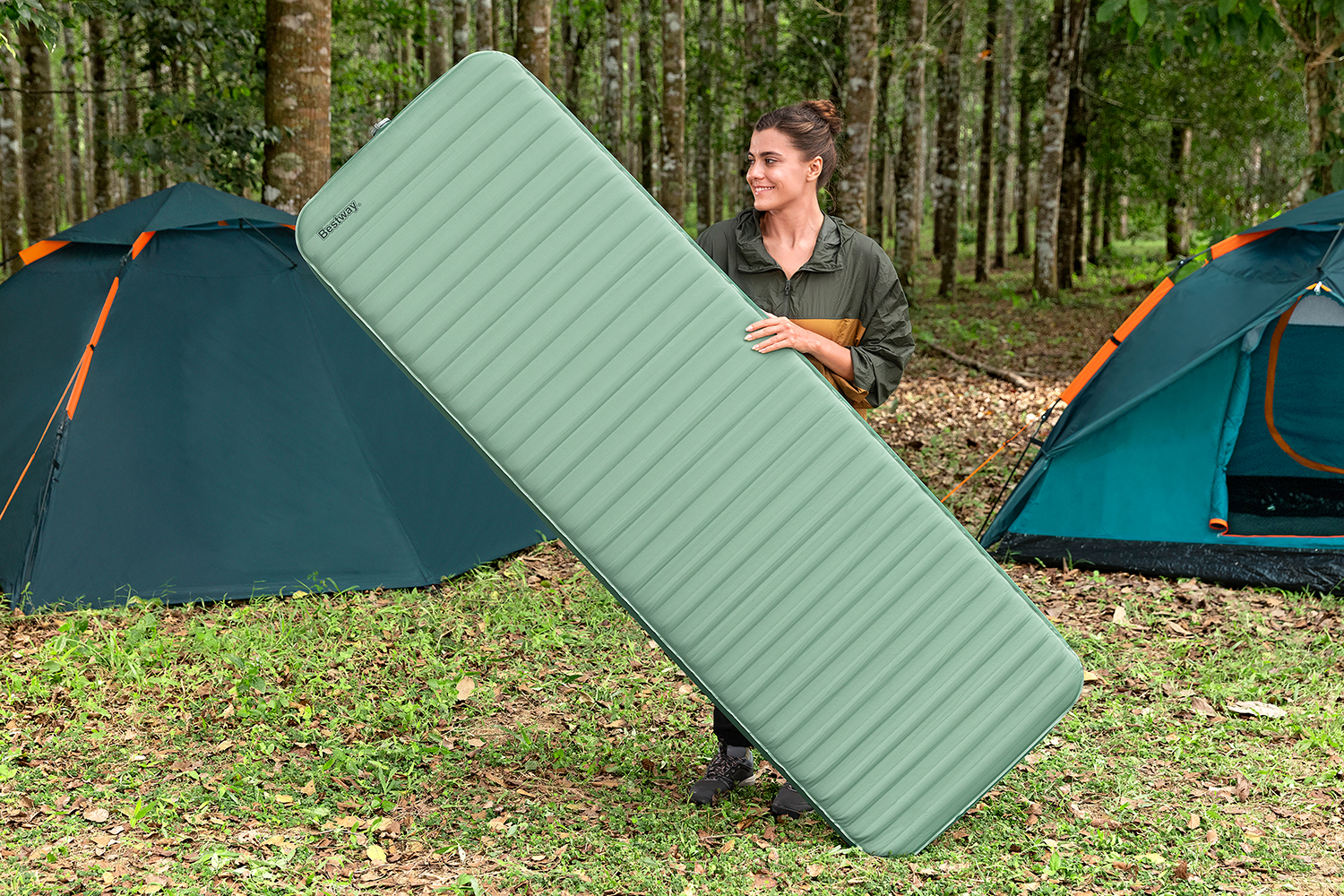 Selbstaufblasende Single-XL-Isomatte ComforTrek™ 198 x 63,5 x 10,8 cm