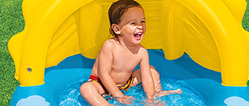 UV protection baby pool image