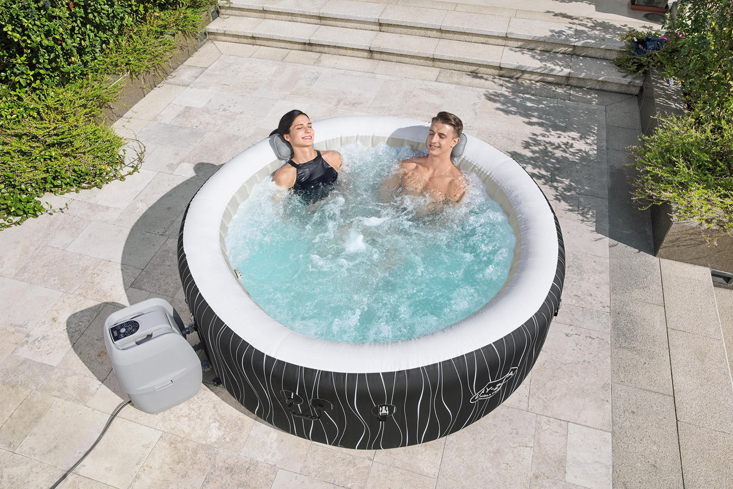 LAY-Z-SPA® Xtras Gepolstertes Nackenkissen Set 23 x 13 x 5 cm