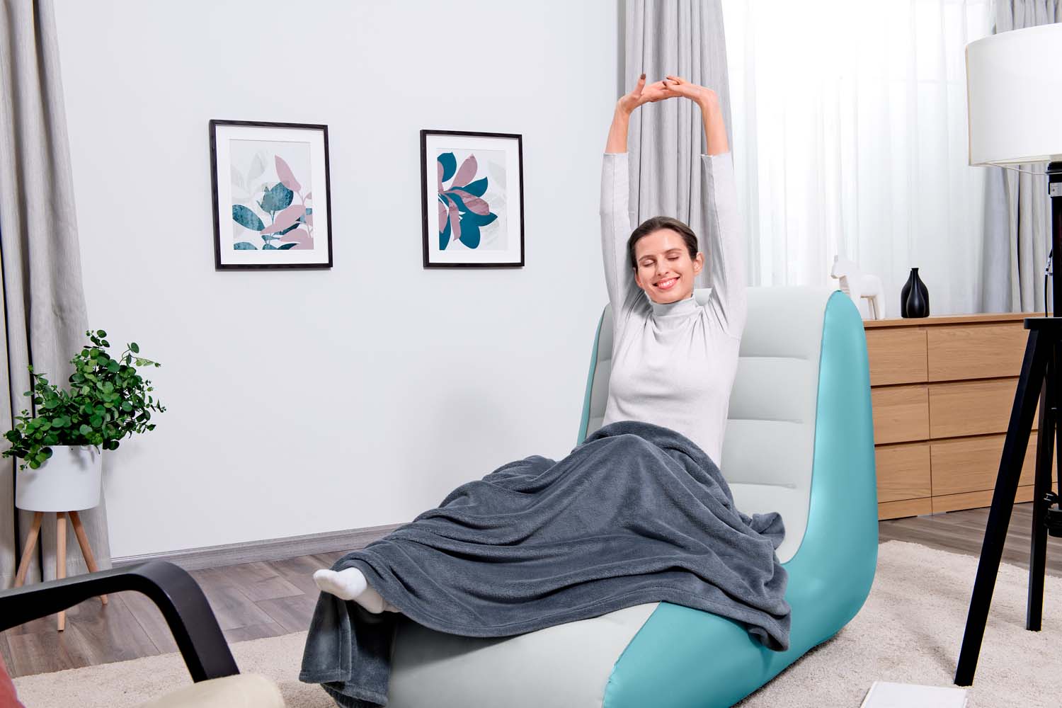 Luftliege Luxe Chaise™ 133 x 79 x 88 cm