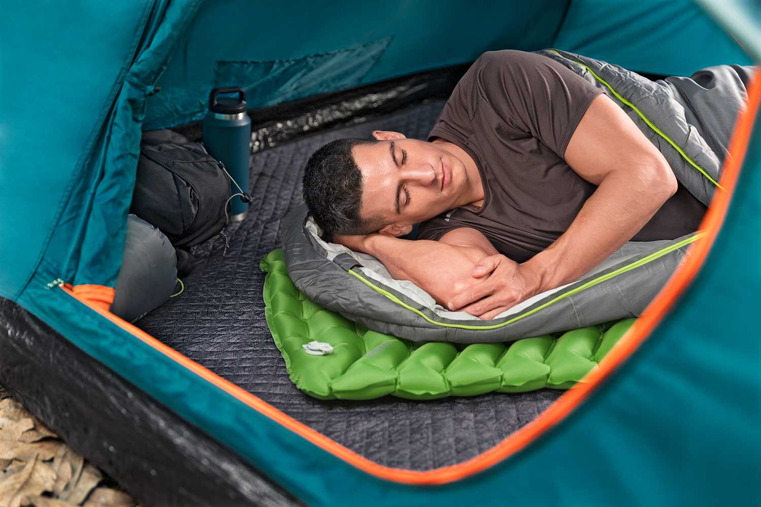 Aufblasbare Single-Isomatte WanderLite™ 188 x 58,5 x 6,5 cm Aufblasbare Single-Isomatte WanderLite™ 188 x 58,5 x 6,5 cm