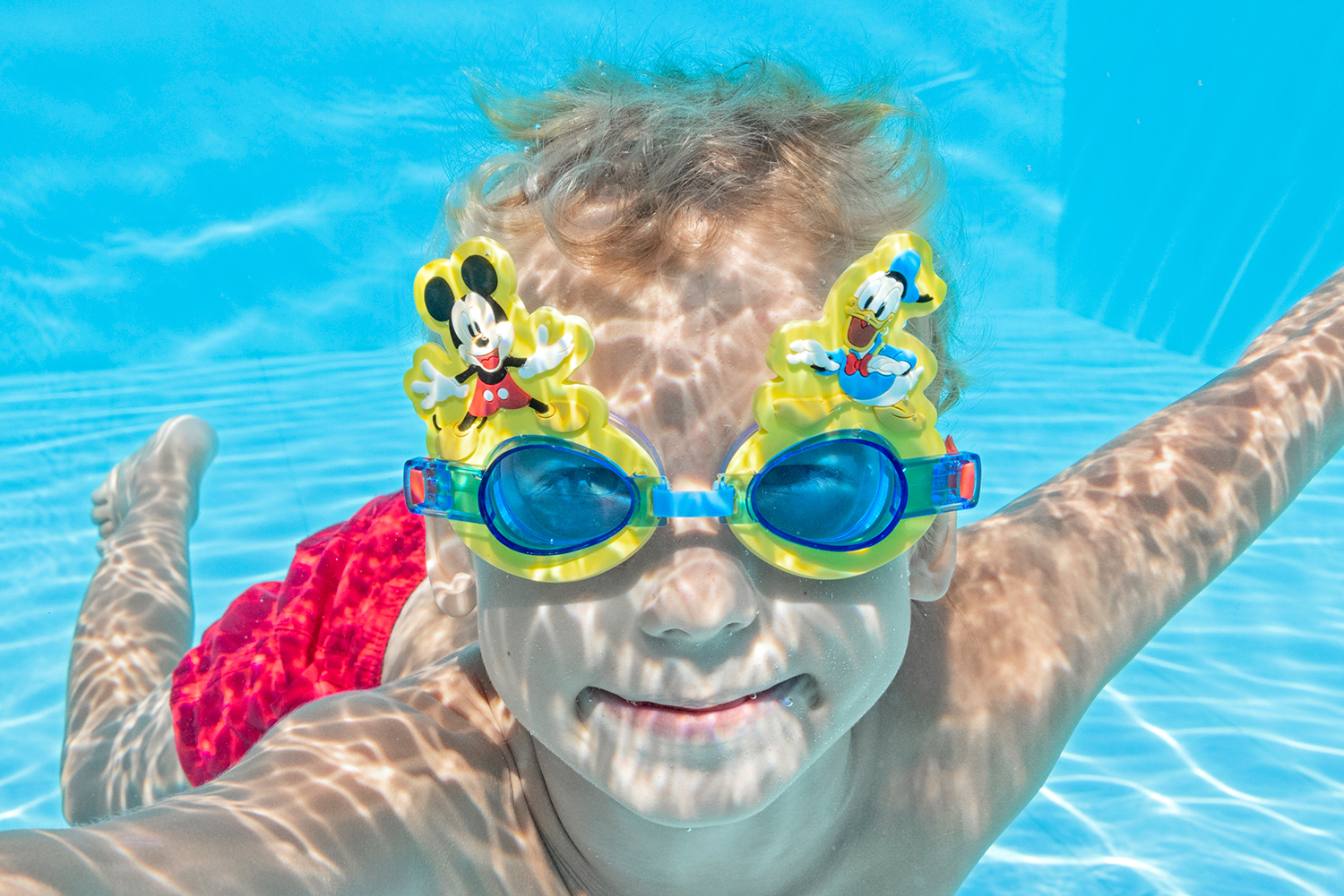 Disney® Schwimmbrille Mickey Maus & Donald Duck ab 3 Jahren