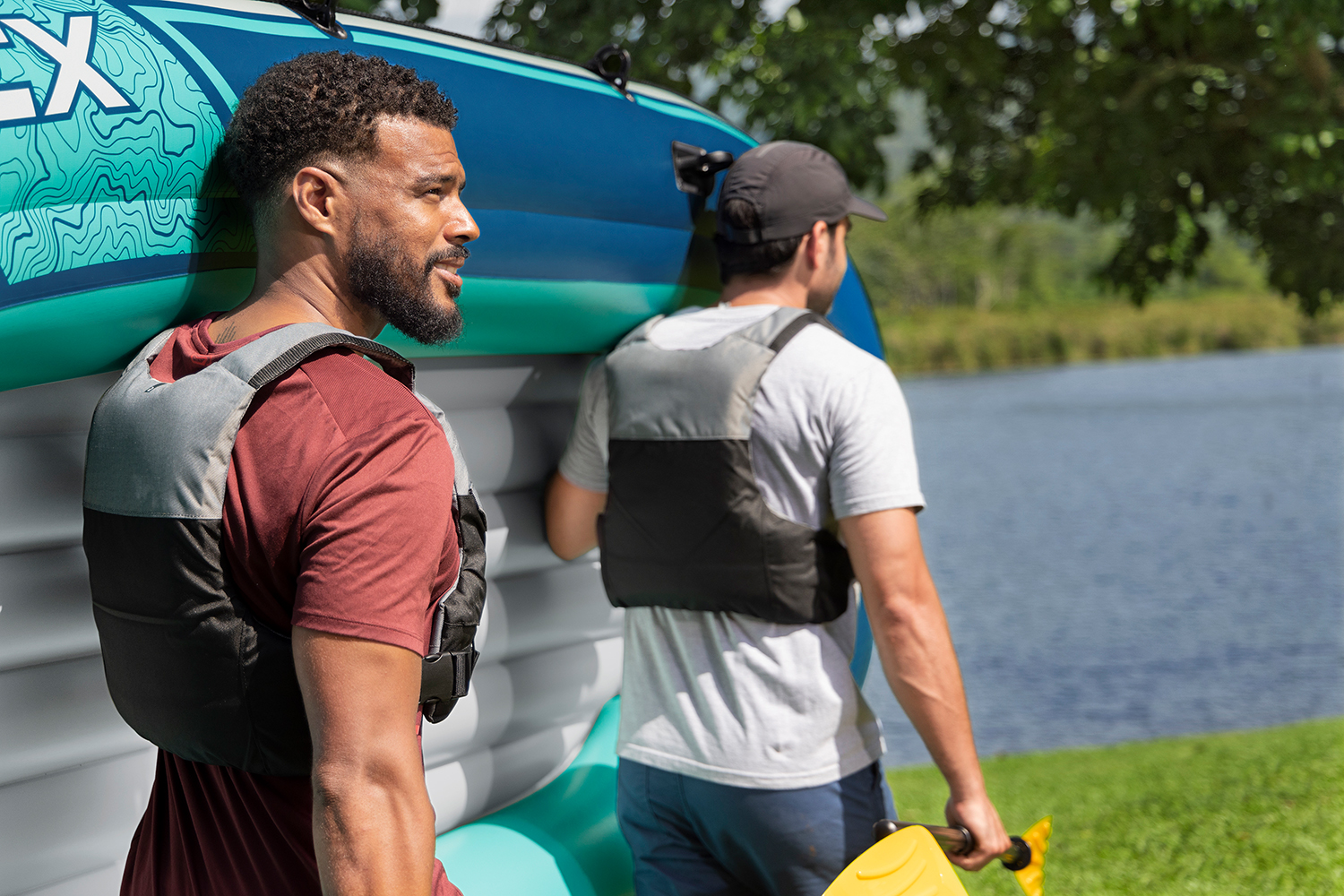 Hydro Force® Schlauchboot-Set Trek™ X3 294 x 137 x 39 cm