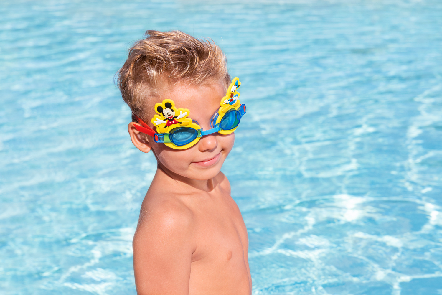Disney® Schwimmbrille Mickey Maus & Donald Duck ab 3 Jahren