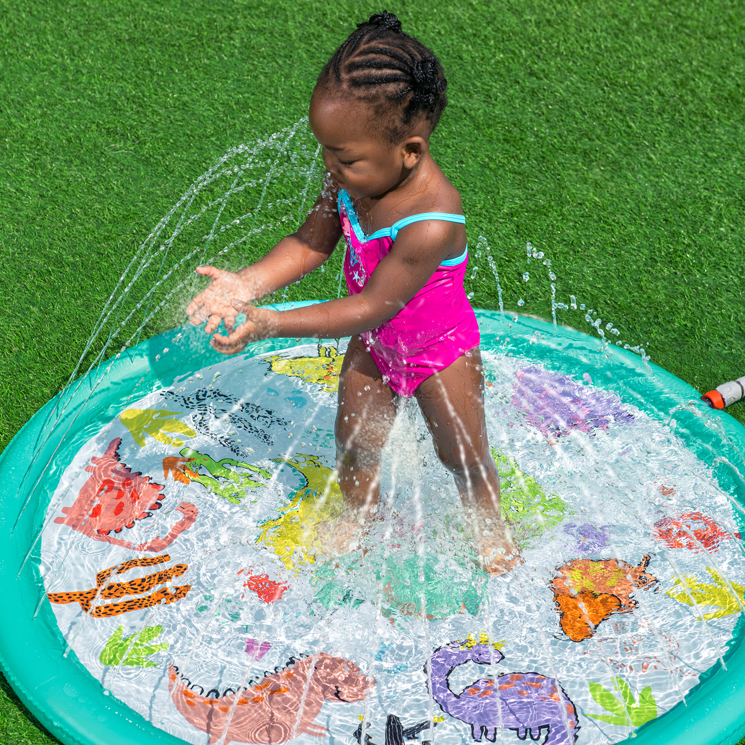 Wassermatte Wüstendino Ø 122 cm Wassermatte Wüstendino Ø 122 cm