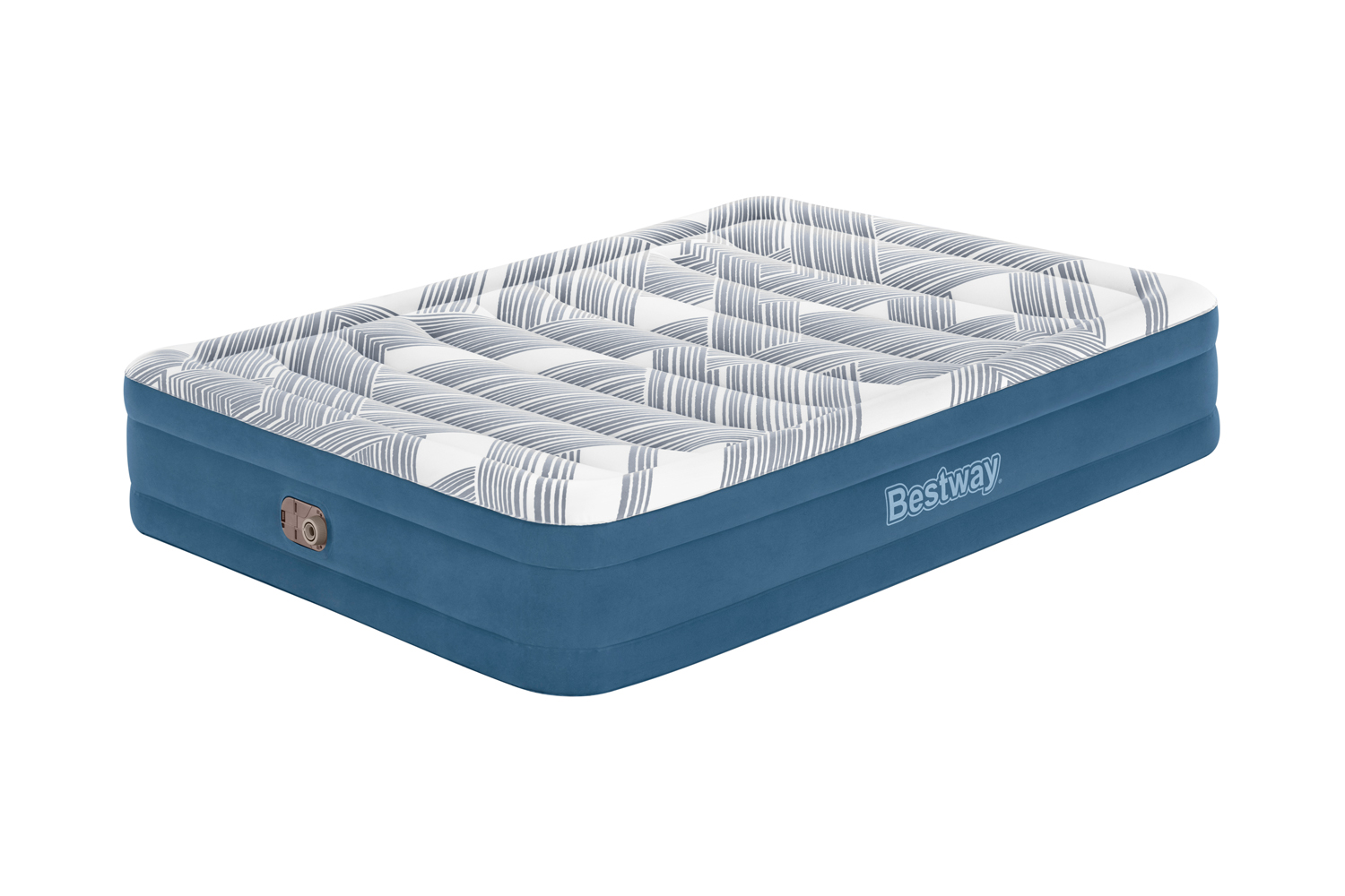 TriTech™ Doppelluftbett Fashion Flock™ mit integrierter Elektropumpe 203 x 152 x 36 cm
