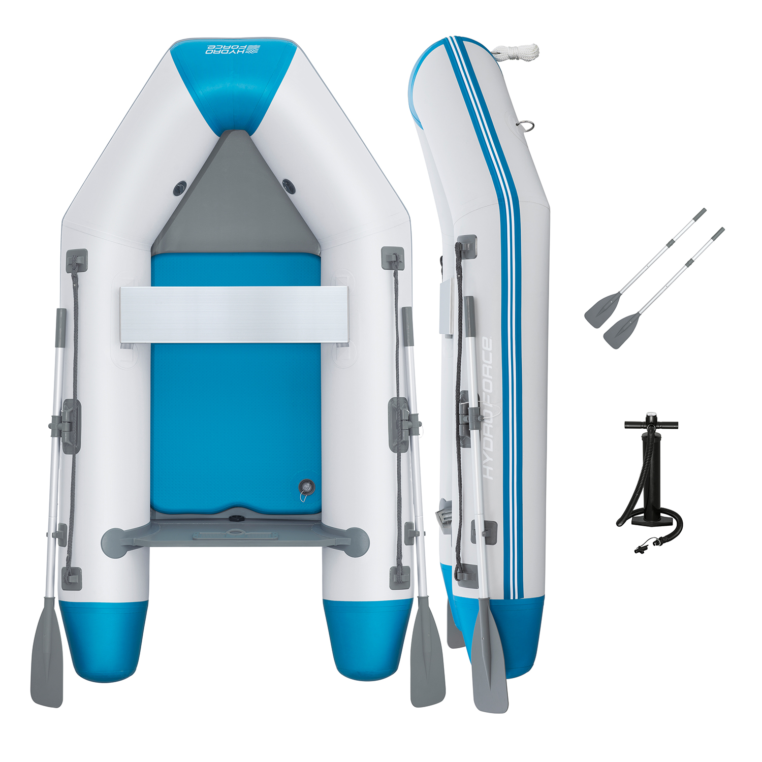 Hydro Force® Sportboot-Set Caspian 230 x 130 x 33 cm Hydro Force® Sportboot-Set Caspian 230 x 130 x 33 cm