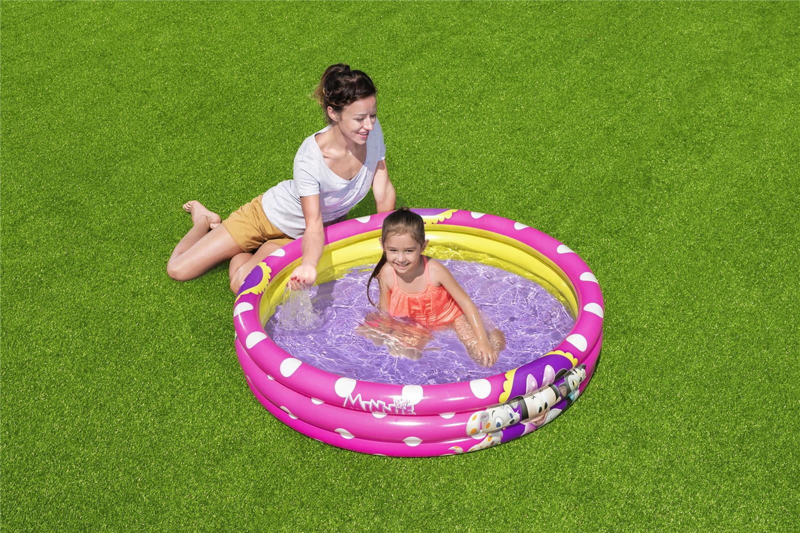 Minnie ?48" x H10"/?1.22m x H25cm Minnie 3-Ring Pool