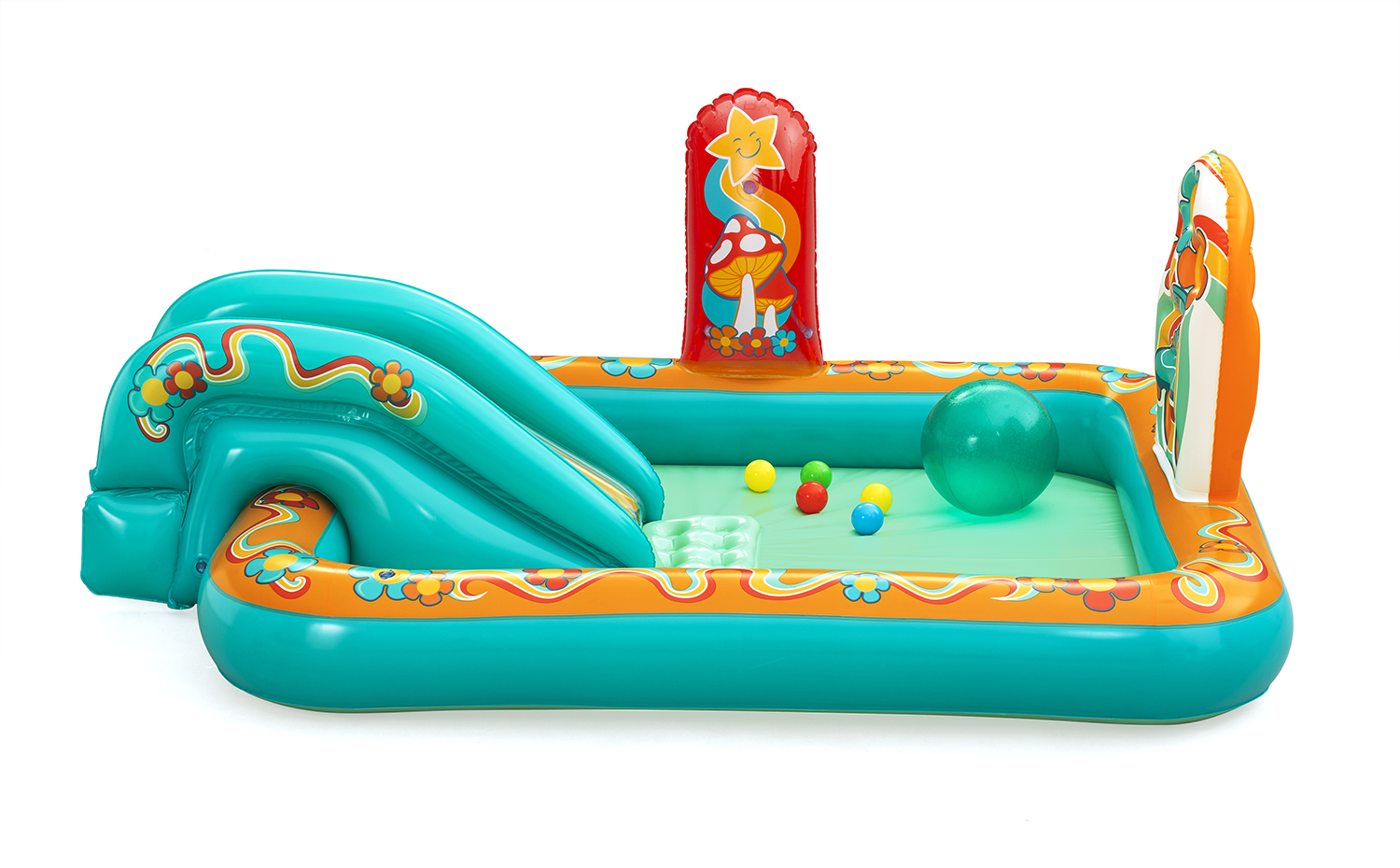Wasserspielcenter Retro-Welt  193 x 152 x 74 cm