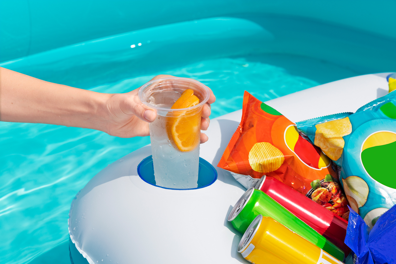 Family Pool Sippin Summer™ 218 x 218 x 48 cm